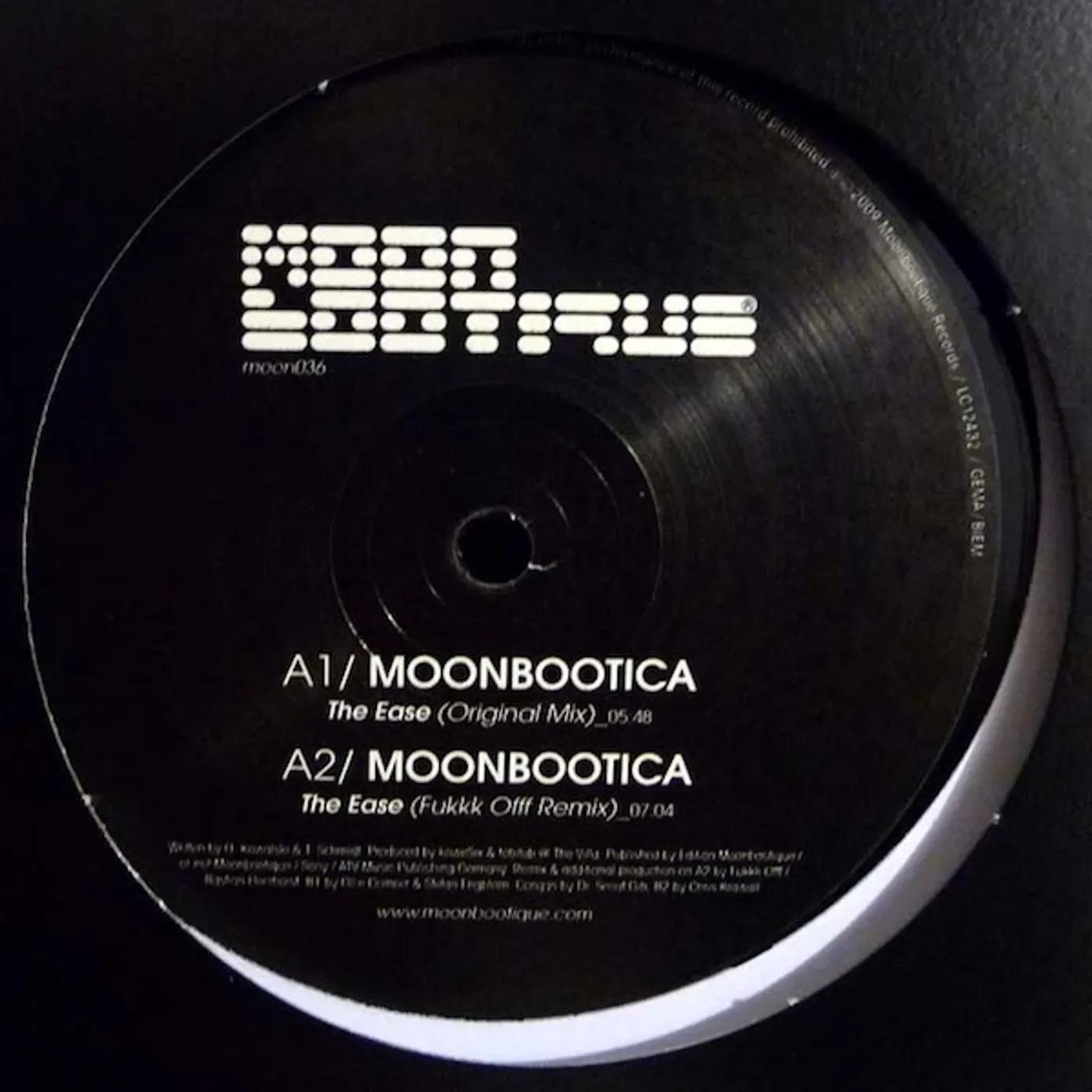 Moonbootica EASE Vinyl Record