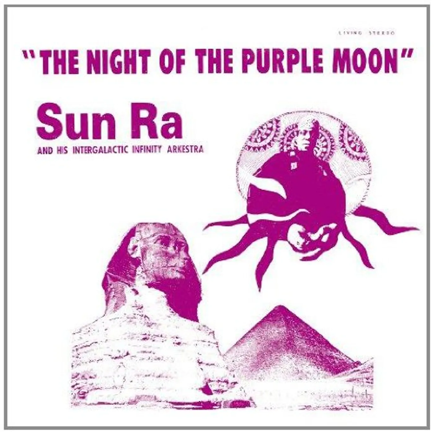 Sun Ra NIGHT OF THE PURPLE MOON Vinyl Record