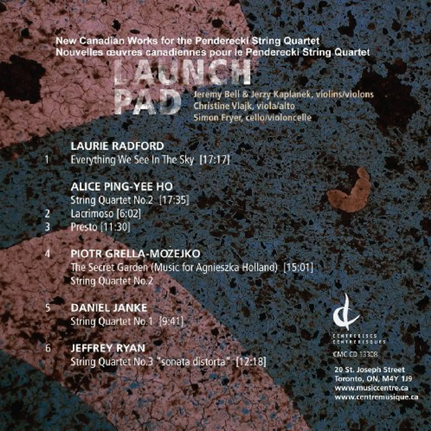 Penderecki LAUNCH PAD CD
