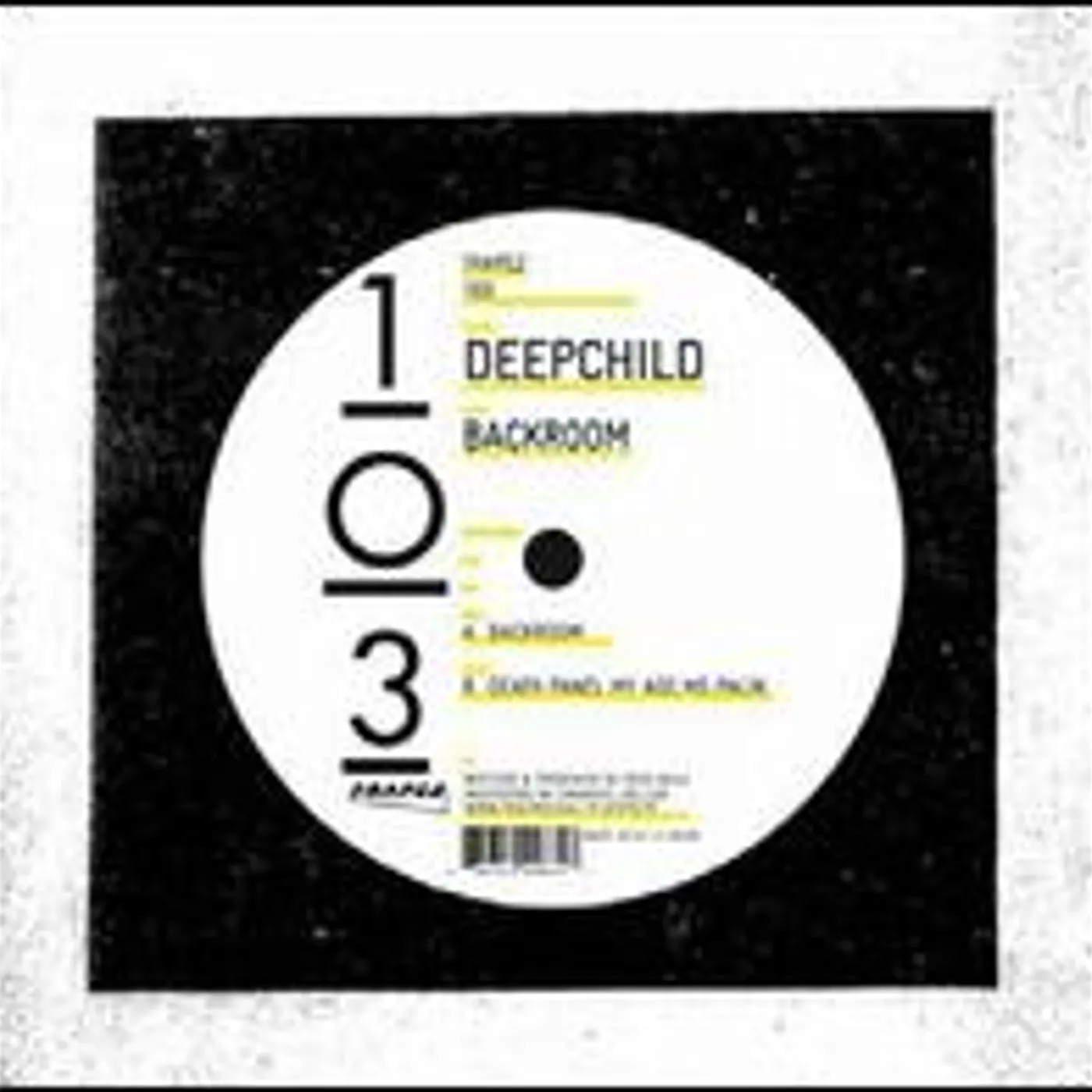 Deepchild Backroom Vinyl Record