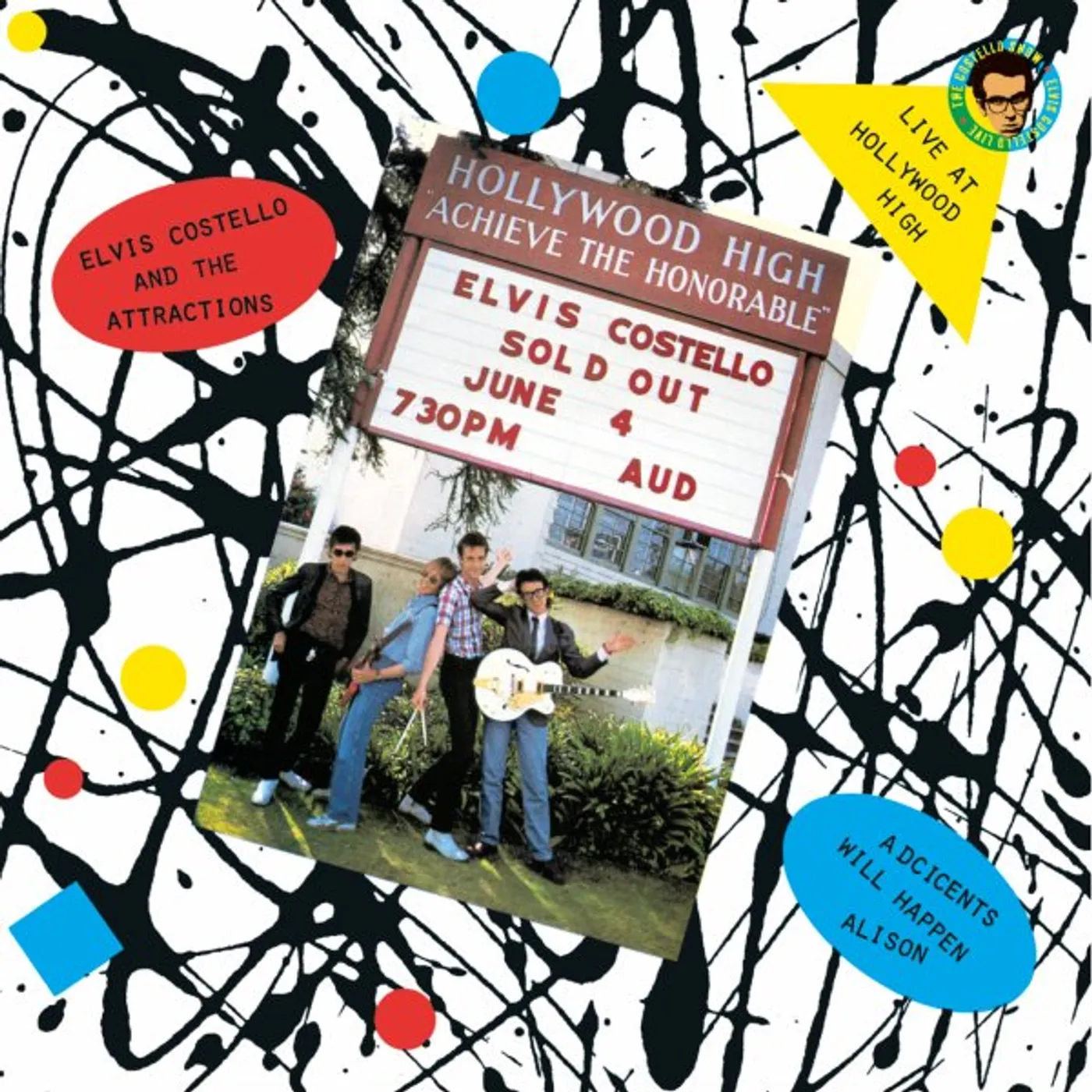 LIVE AT HOLLYWOOD HIGH: THE Elvis Costello SHOW 2 CD
