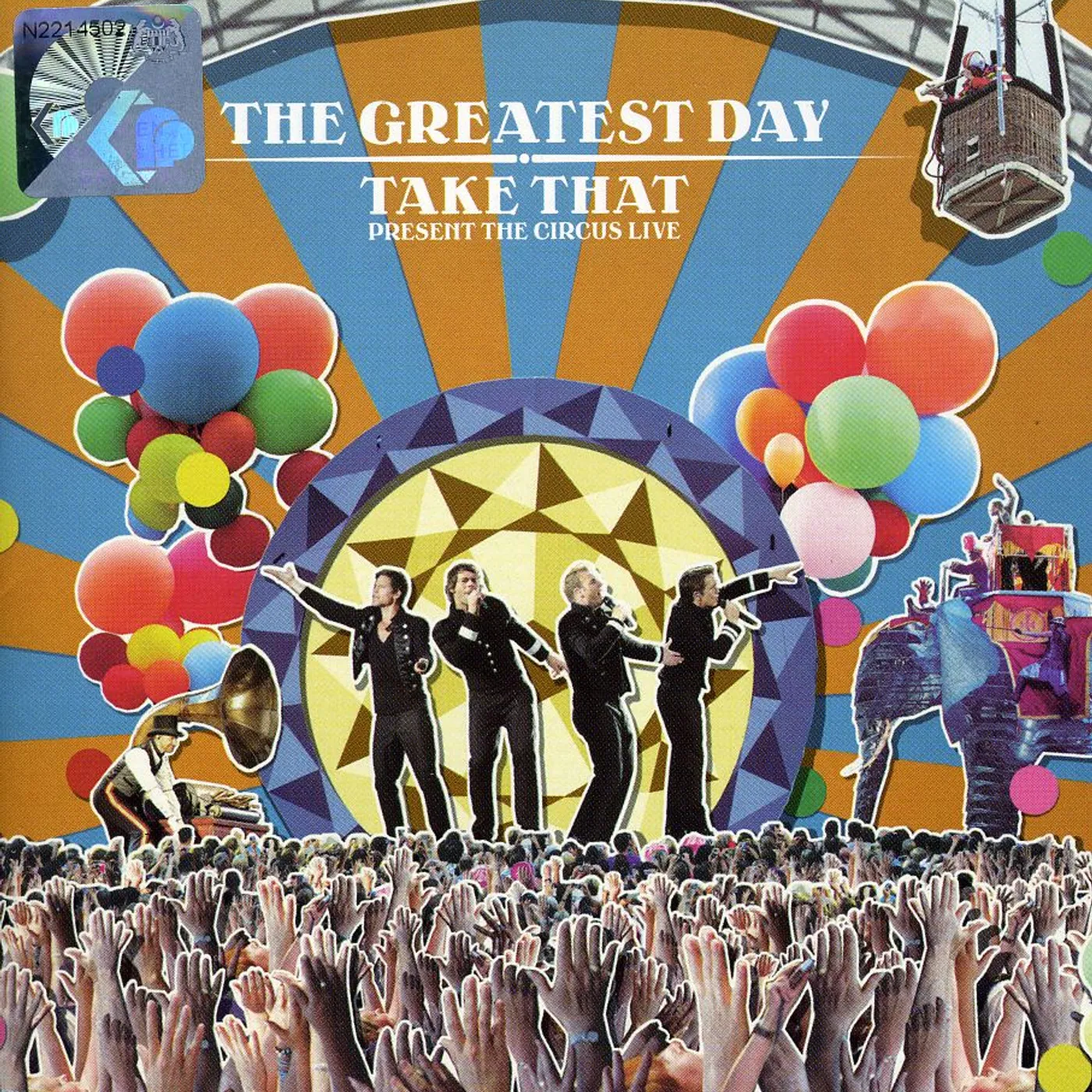 Take That GREATEST HITS: CIRCUS LIVE CD