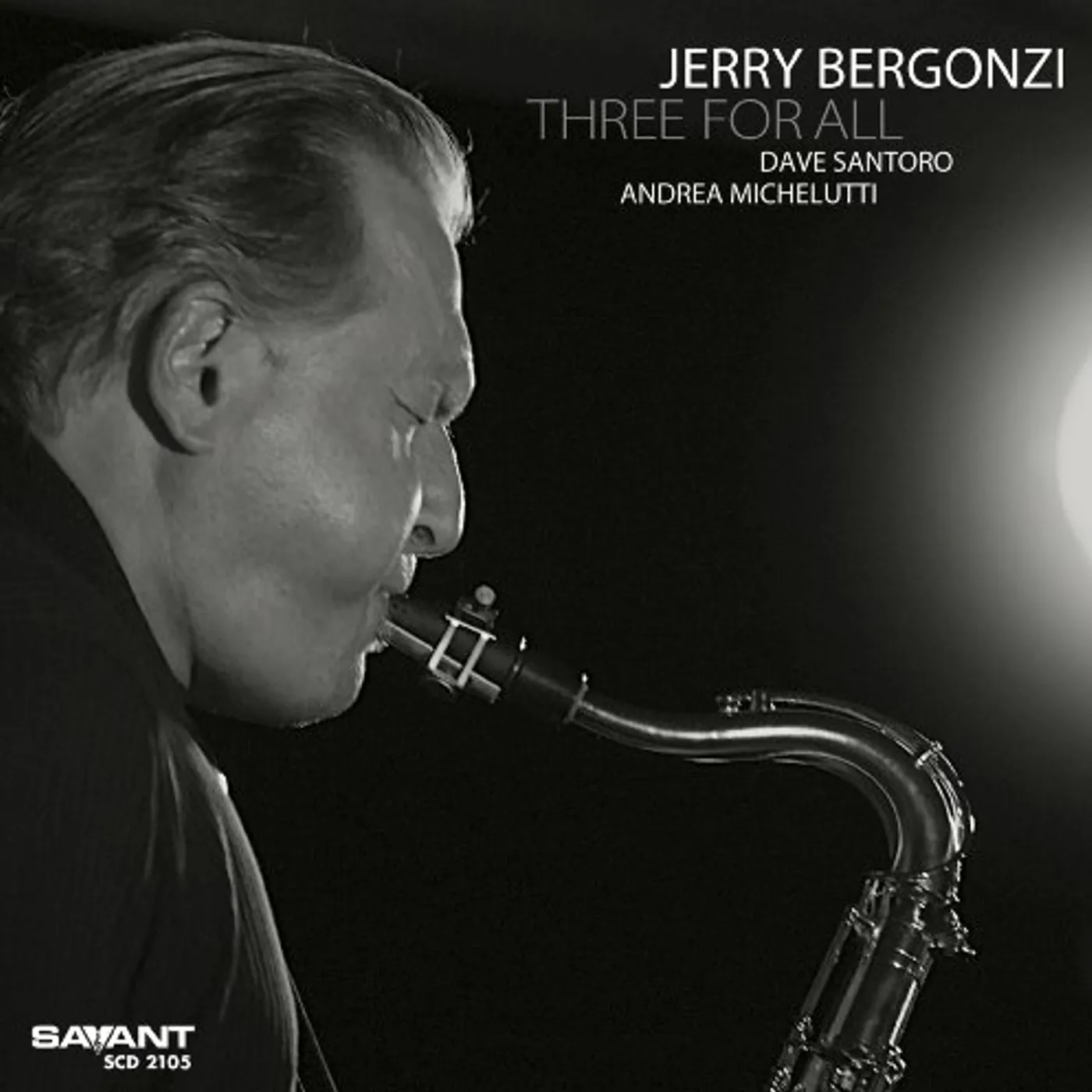 Jerry Bergonzi THREE FOR ALL CD