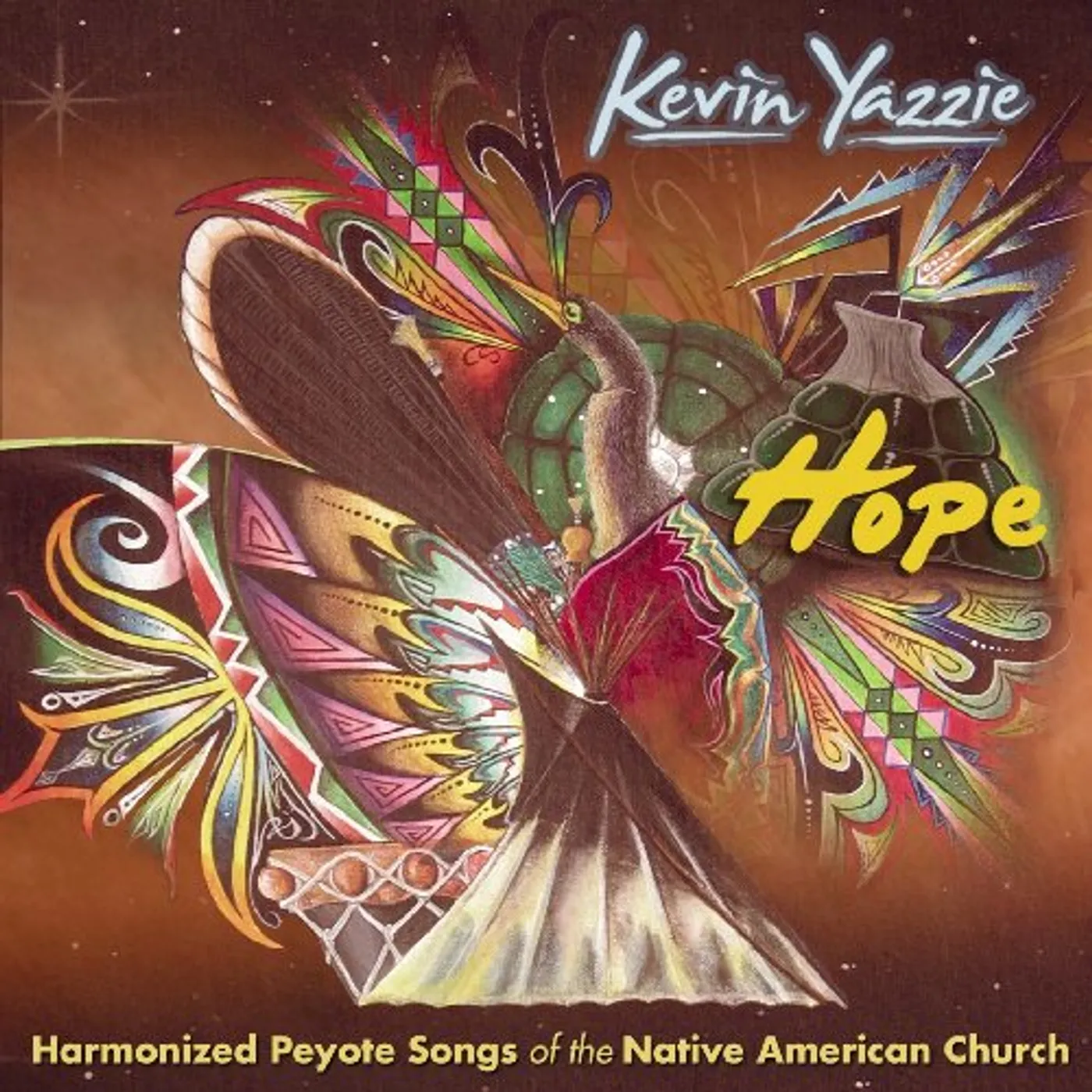 Kevin Yazzie HOPE: HARMONIZED PEYOTE SONGS OF NATIVE AMERICAN CD