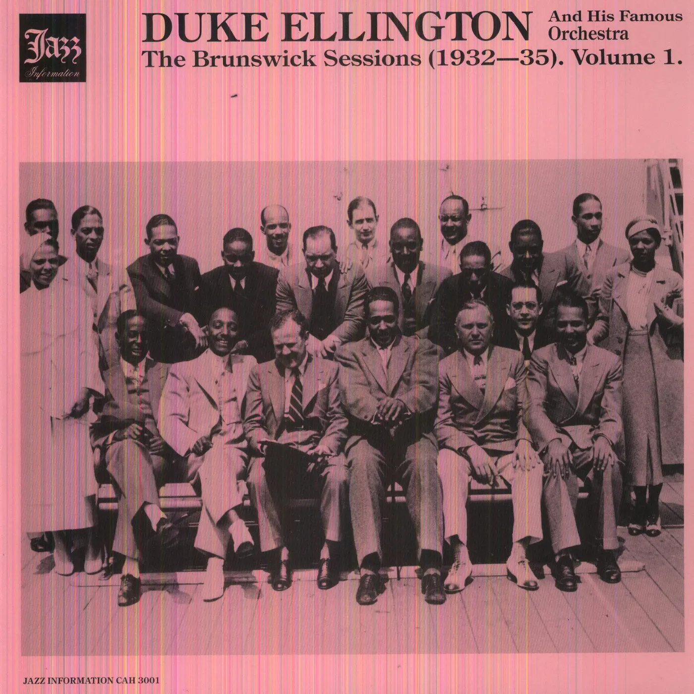 Duke Ellington BRUNSWICK SESSIONS 1 Vinyl Record
