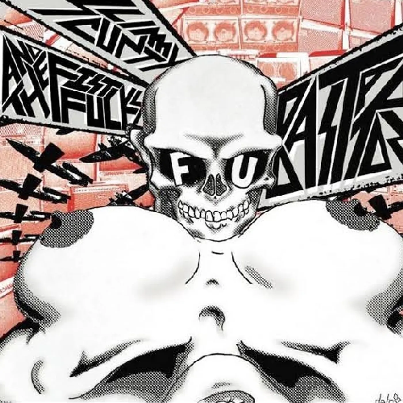 Slimy Cunt & The Fistfucks BASTARDS Vinyl Record