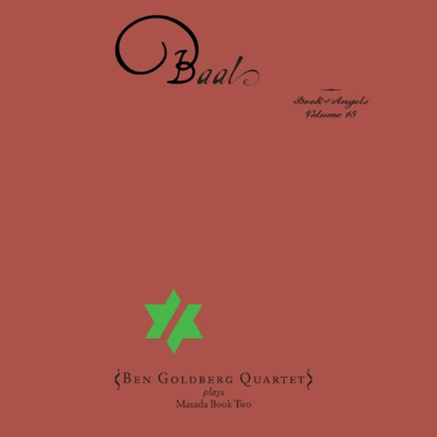 Ben Goldberg BAAL: THE BOOK OF ANGELS 15 CD