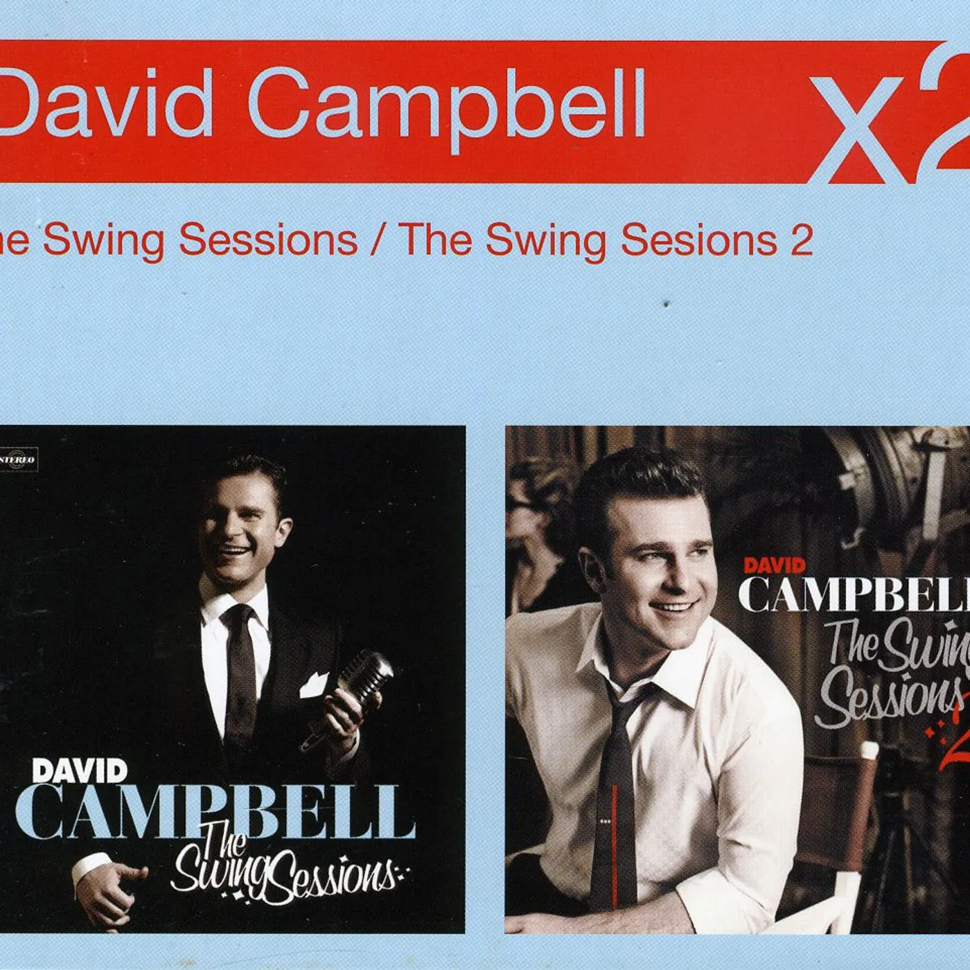 David Campbell SWING SESSIONS VOL.1 & 2 CD