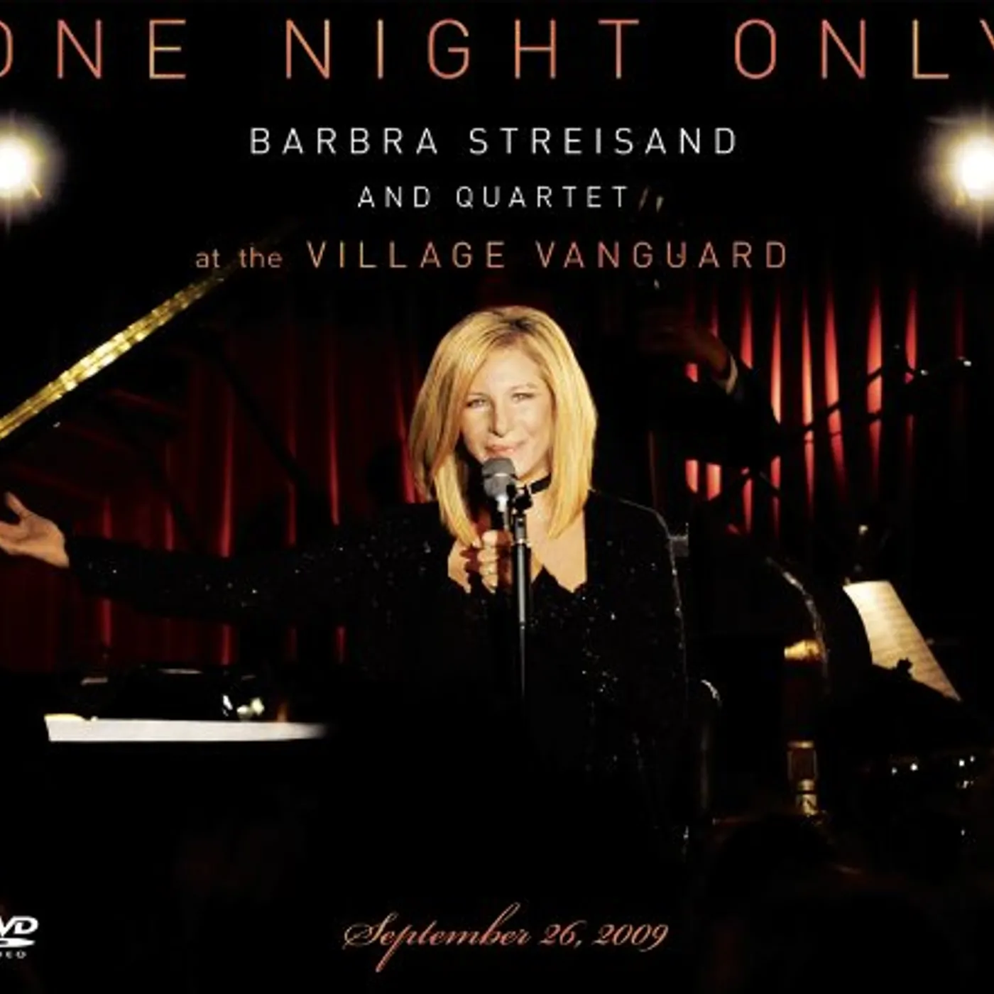 ONE NIGHT ONLY: BARBRA STREISAND & QUARTET AT CD