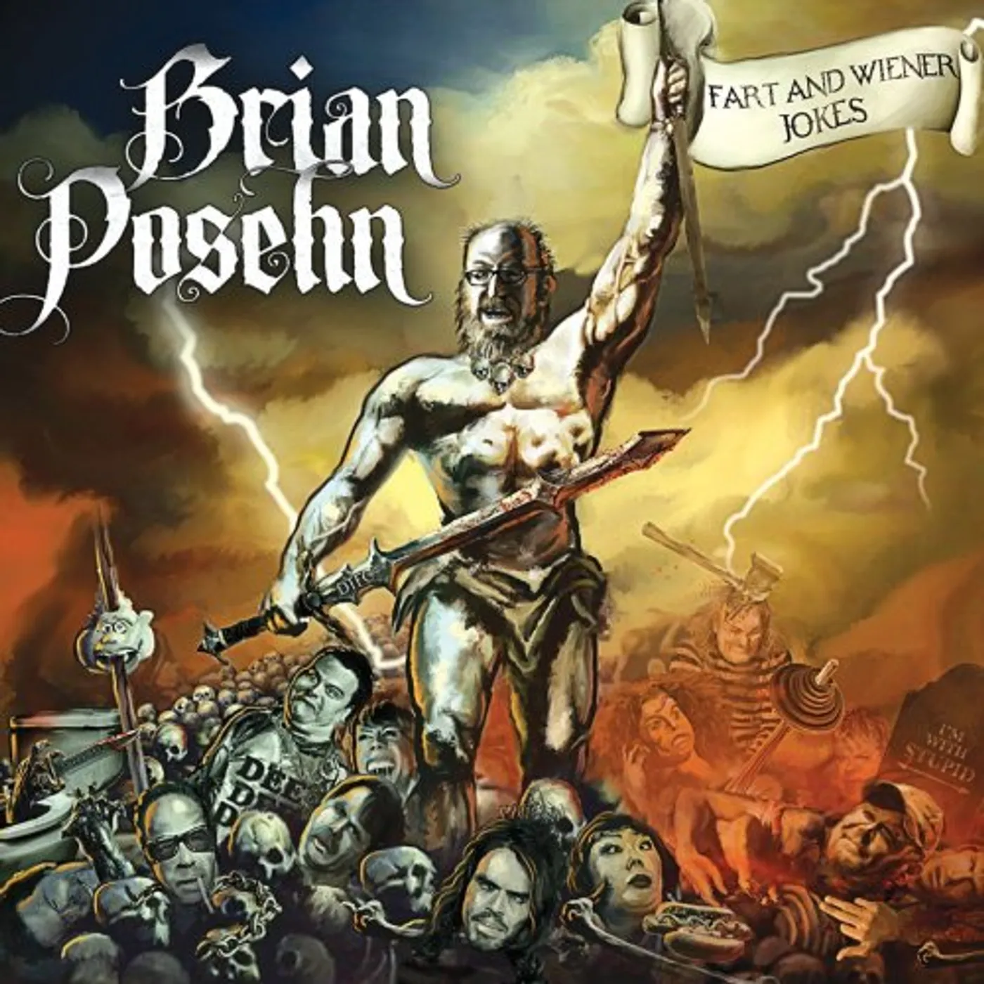 Brian Posehn FART & WIENER JOKES CD