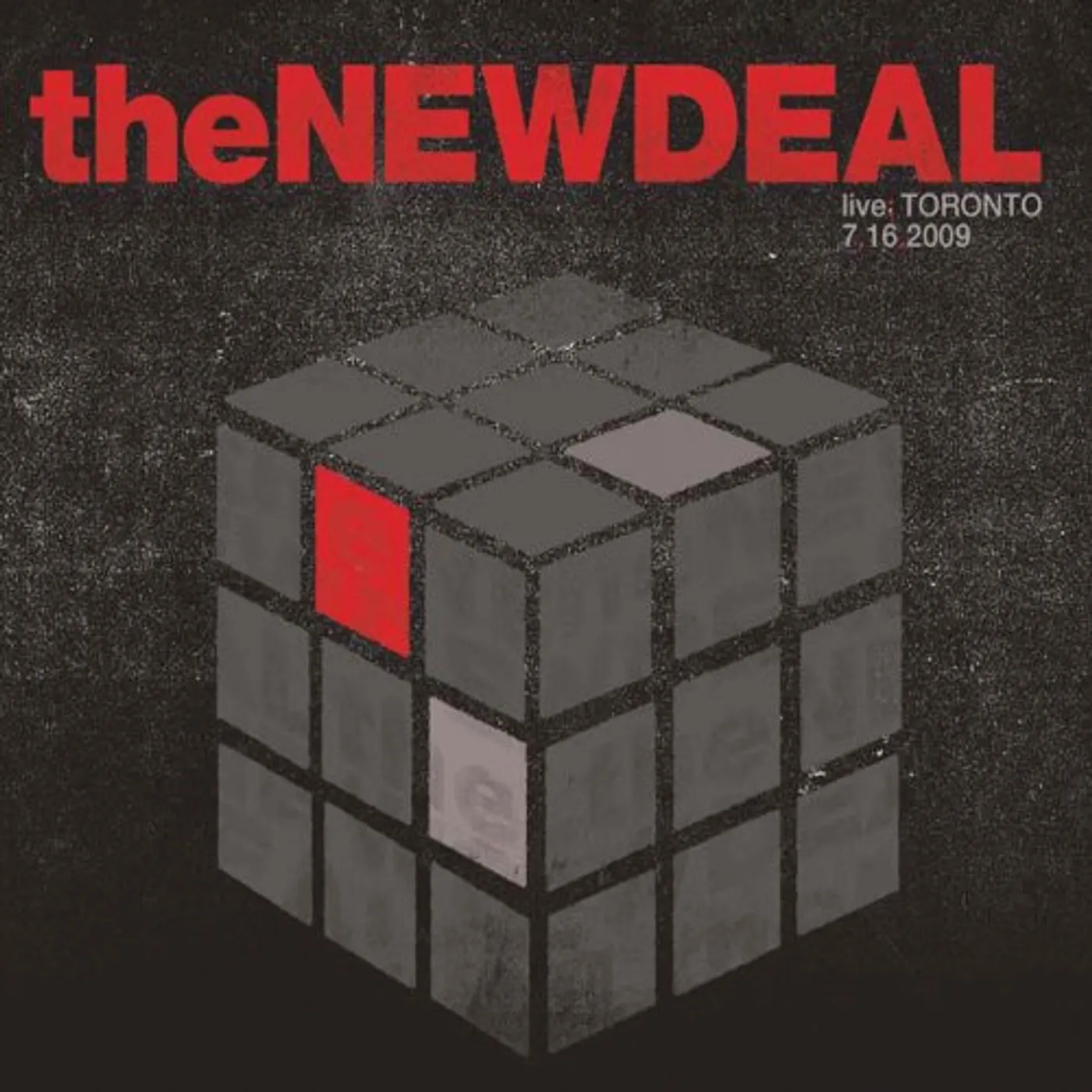 The New Deal LIVE: TORONTO 7-16-2009 CD