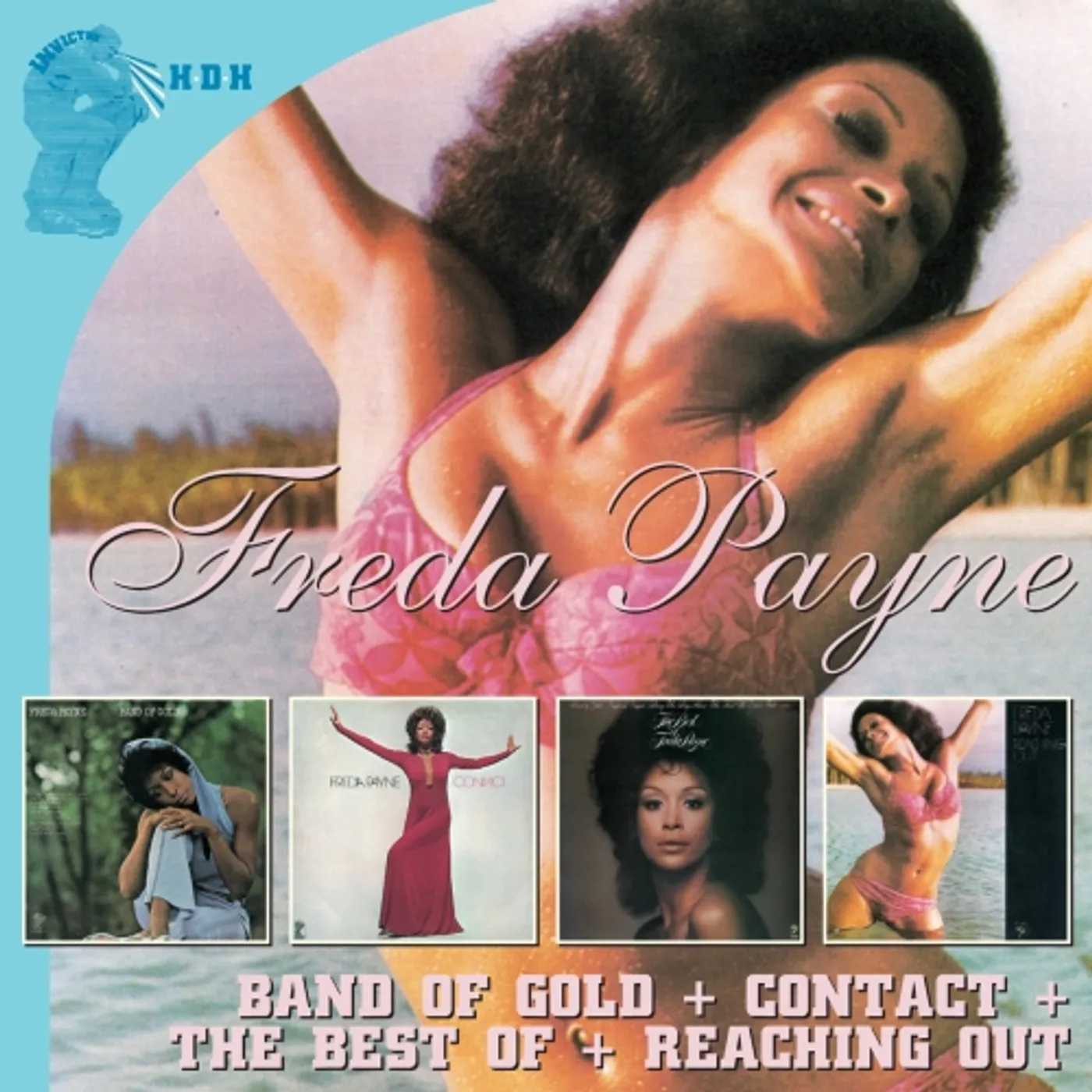 Freda Payne BAND OF GOLD / CONTACT / REACHING OUT CD