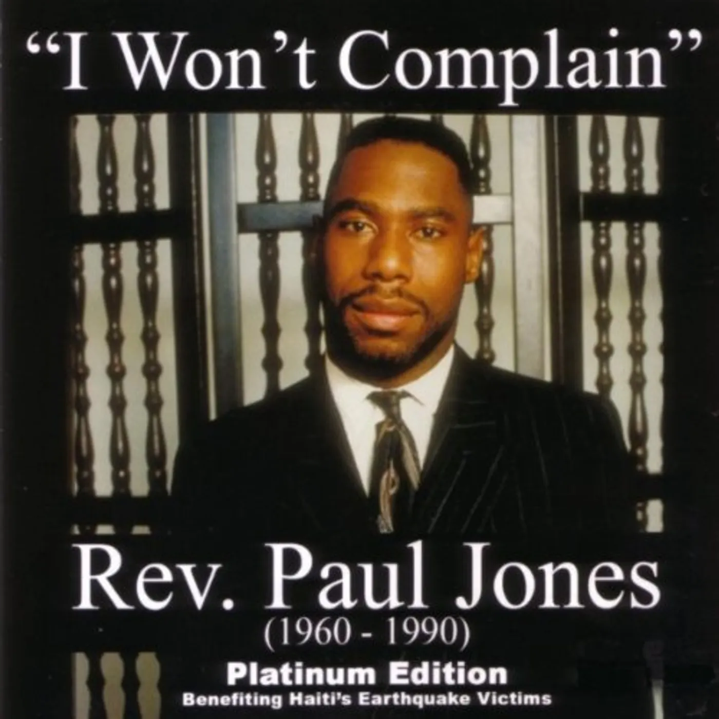 Rev. Paul Jones I WON'T COMPLAIN CD