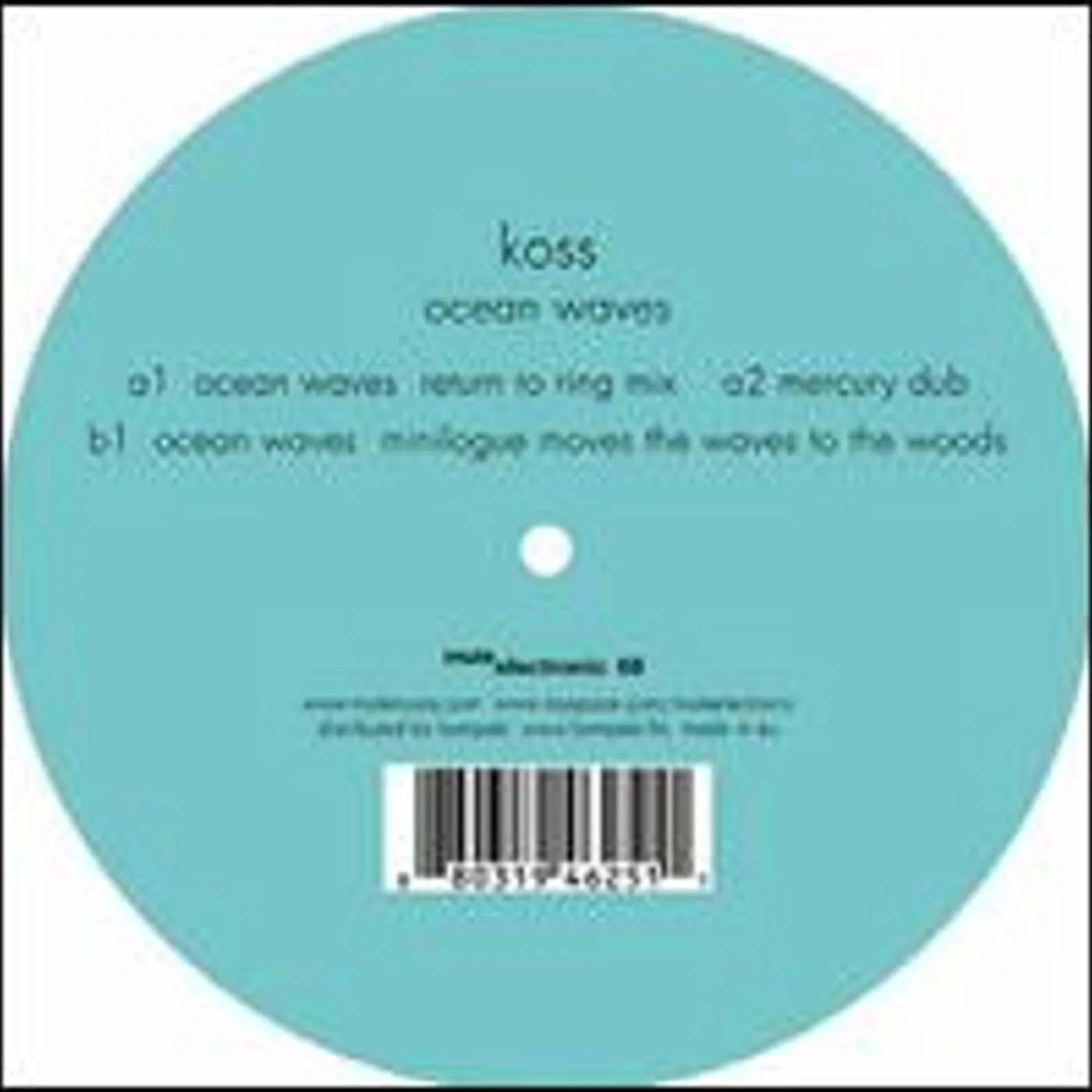 Koss Ocean Waves Vinyl Record