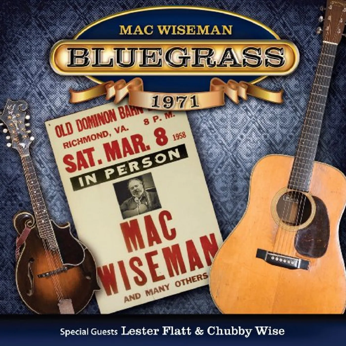 Mac Wiseman BLUEGRASS 1971 CD
