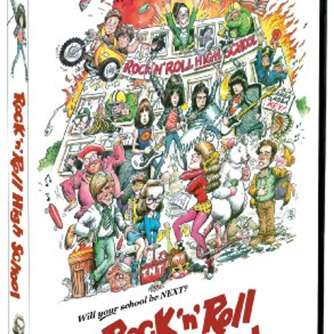ROCK N ROLL HIGH SCHOOL DVD