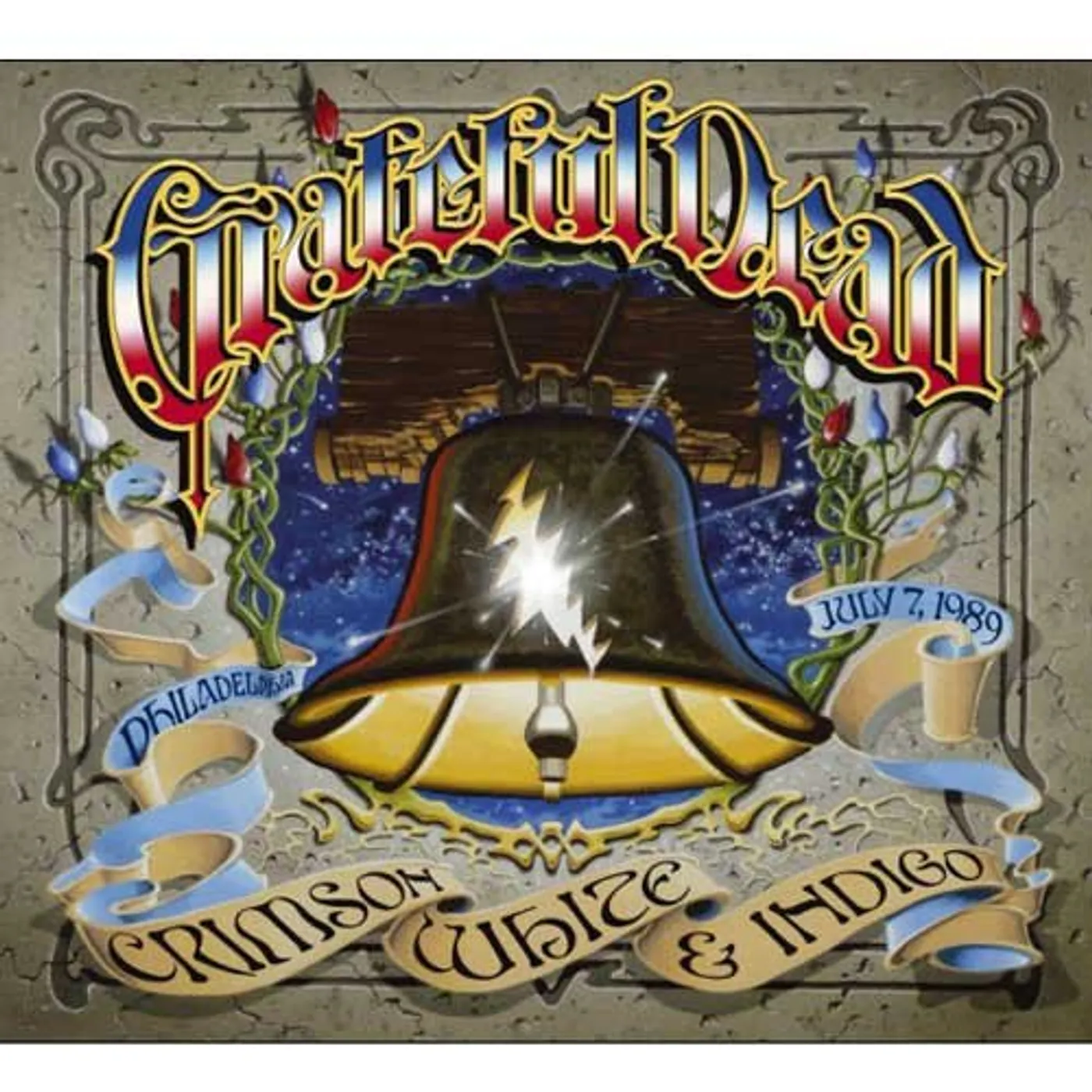 Grateful Dead CRIMSON WHITE & INDIGO JULY 7 1989 JFK STADIUM CD