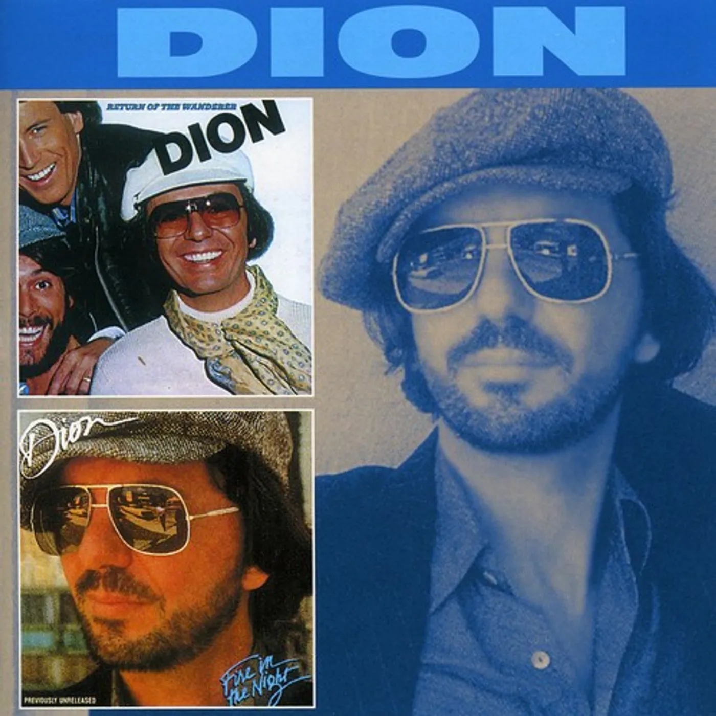Dion RETURN OF THE WANDERER / FIRE IN THE NIGHT CD