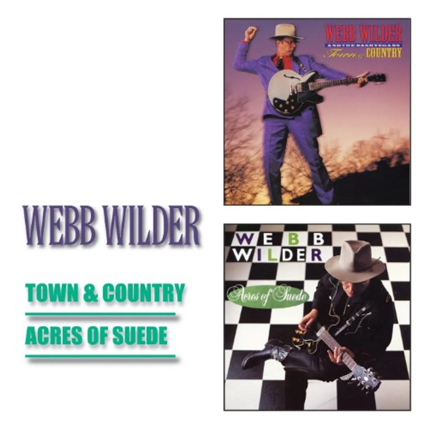 Webb Wilder TOWN & COUNTRY / ACRES OF SUEDE CD