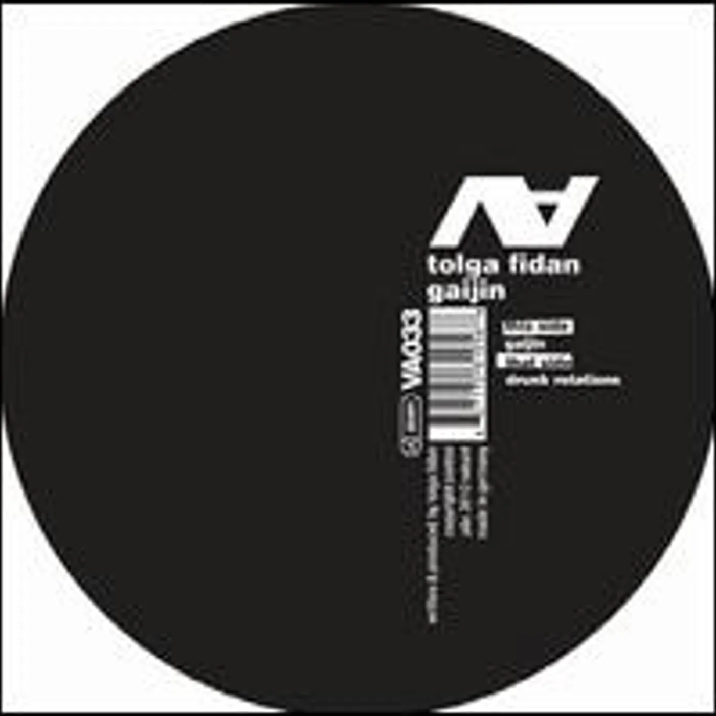 Tolga Fidan Gaijin Vinyl Record