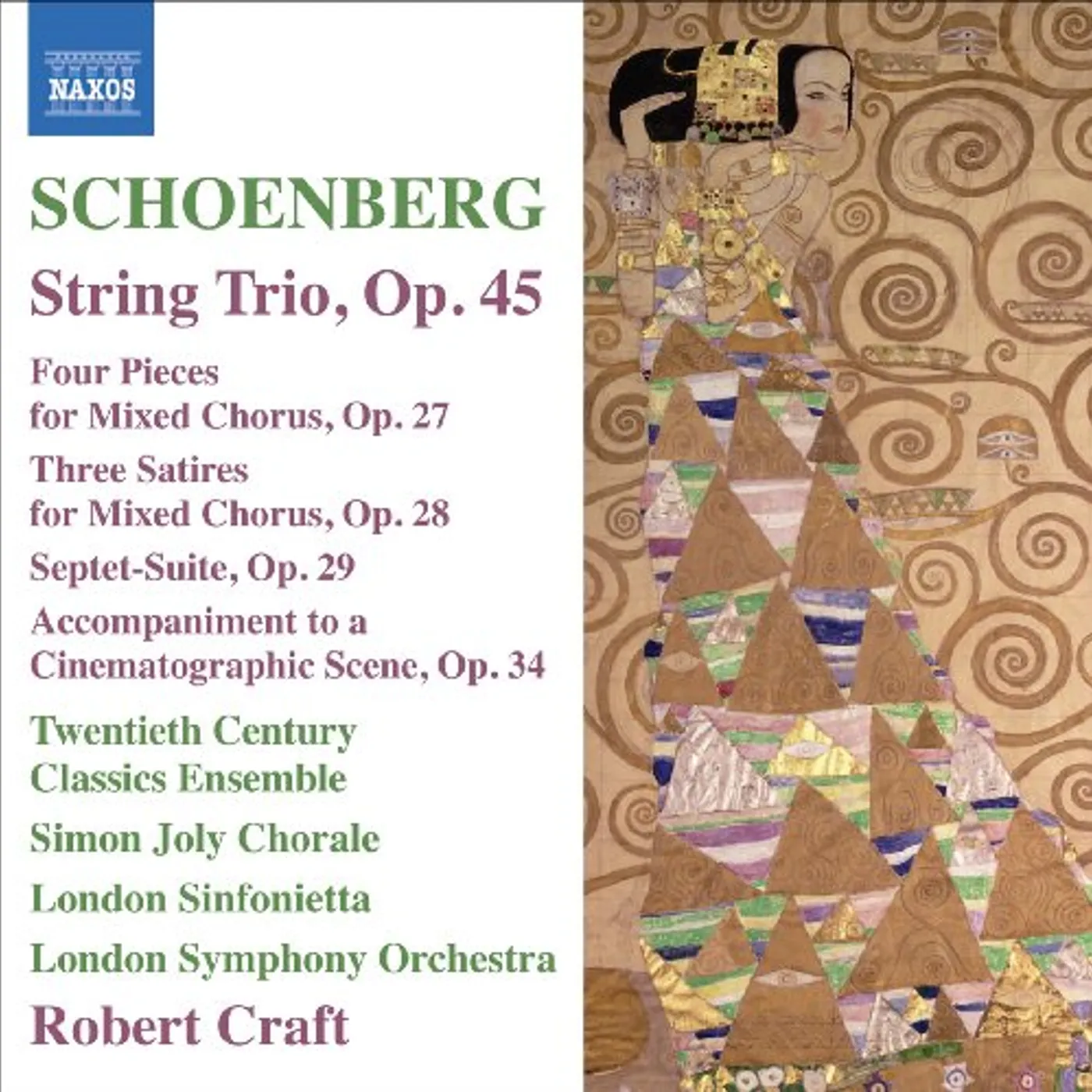 Arnold Schoenberg STRING TRIO FOUR PIECES FOR M CD