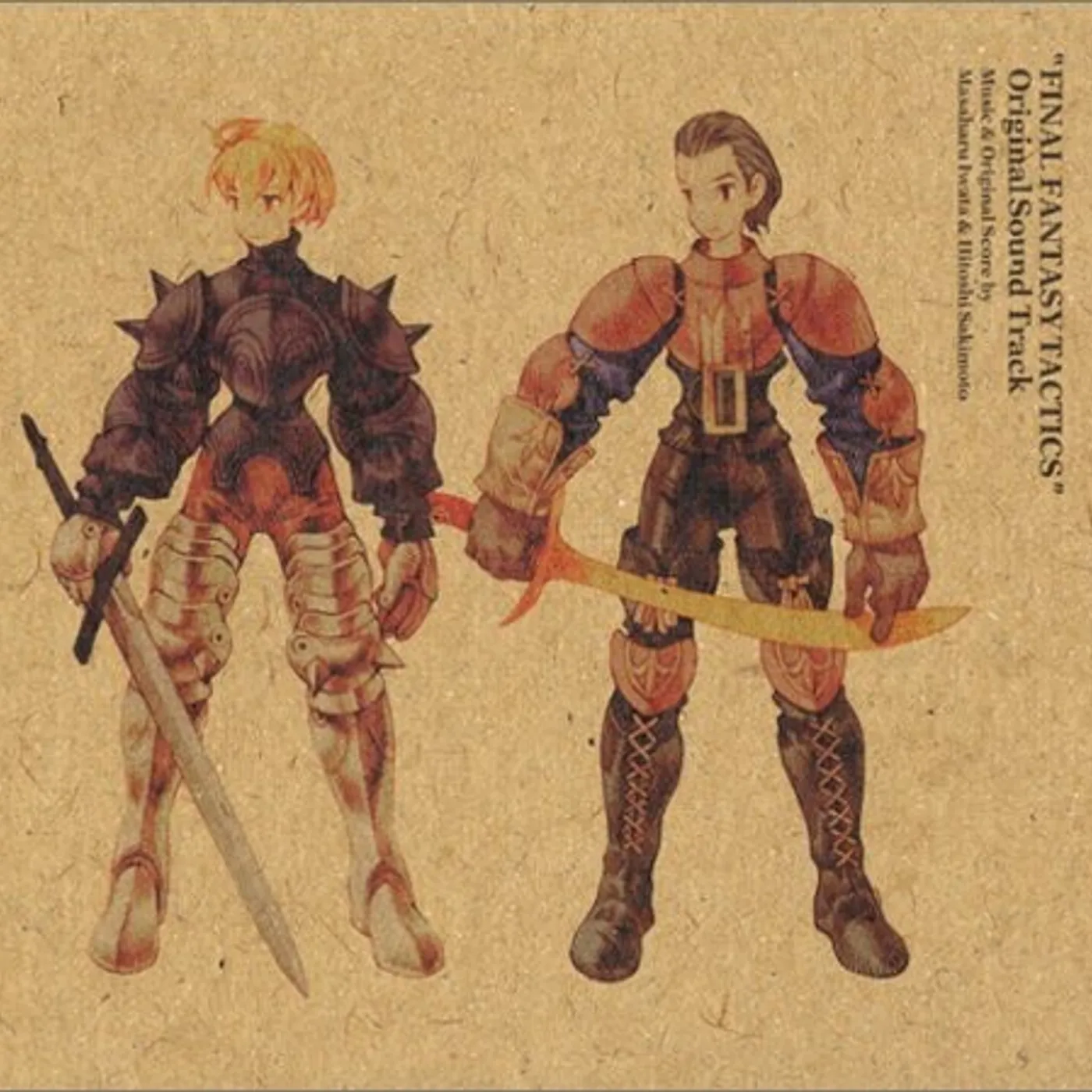 Hitoshi Sakimoto, Masaharu Iwata, and Nobuo Uematsu FINAL FANTASY TACTICS / Original Soundtrack CD
