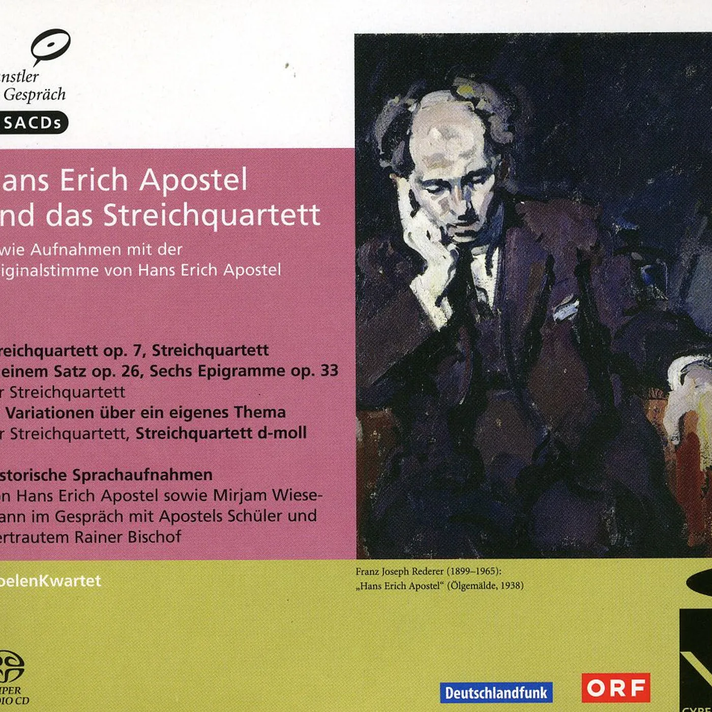 Apostel / Doelekwartel COMPLETE STRING QUARTETS Super Audio CD