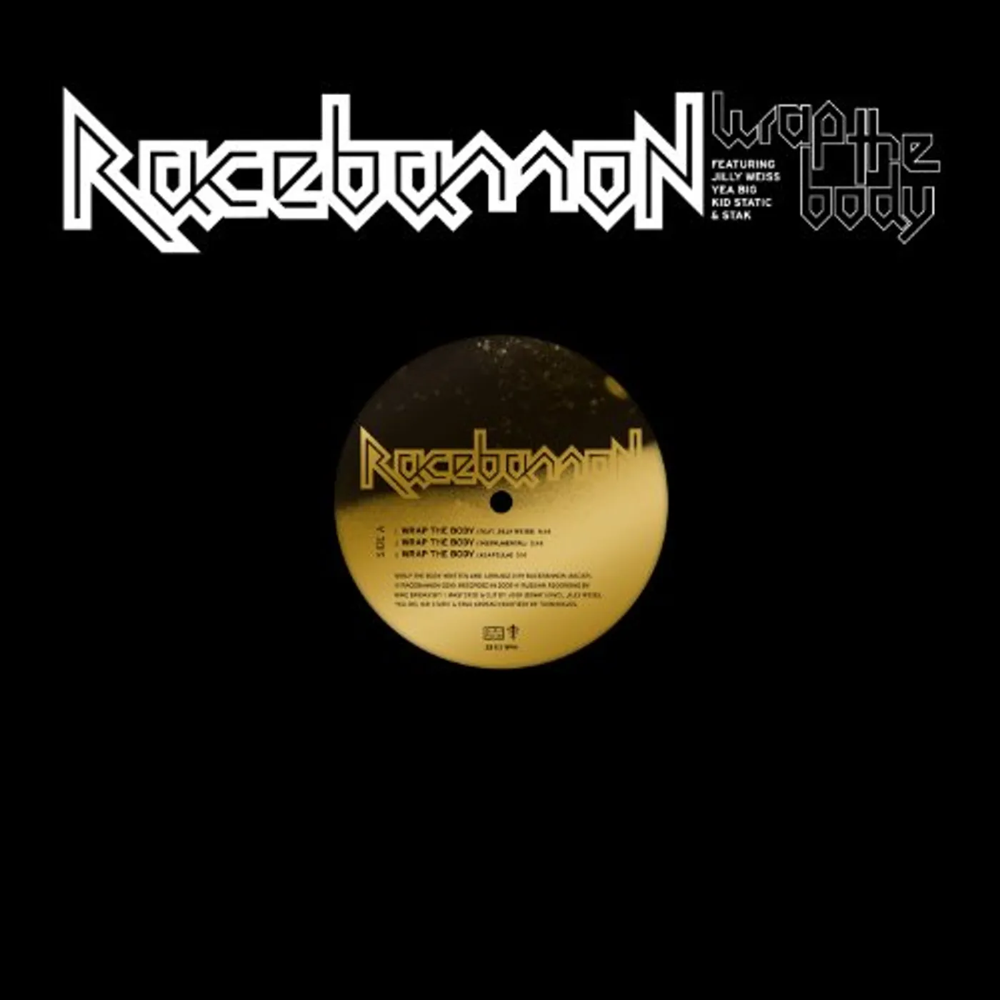 Racebannon WRAP THE BODY Vinyl Record