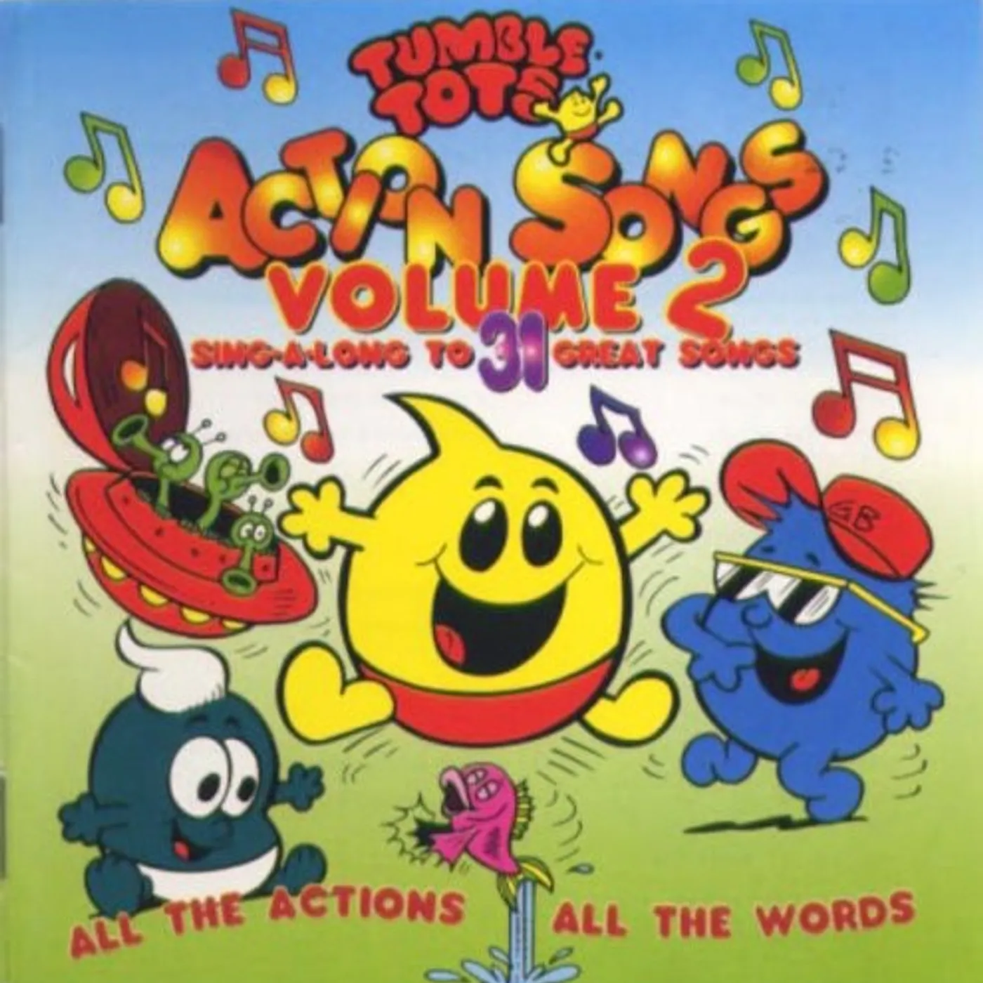 Tumble Tots ACTION SONG FAVOURITES 1 CD