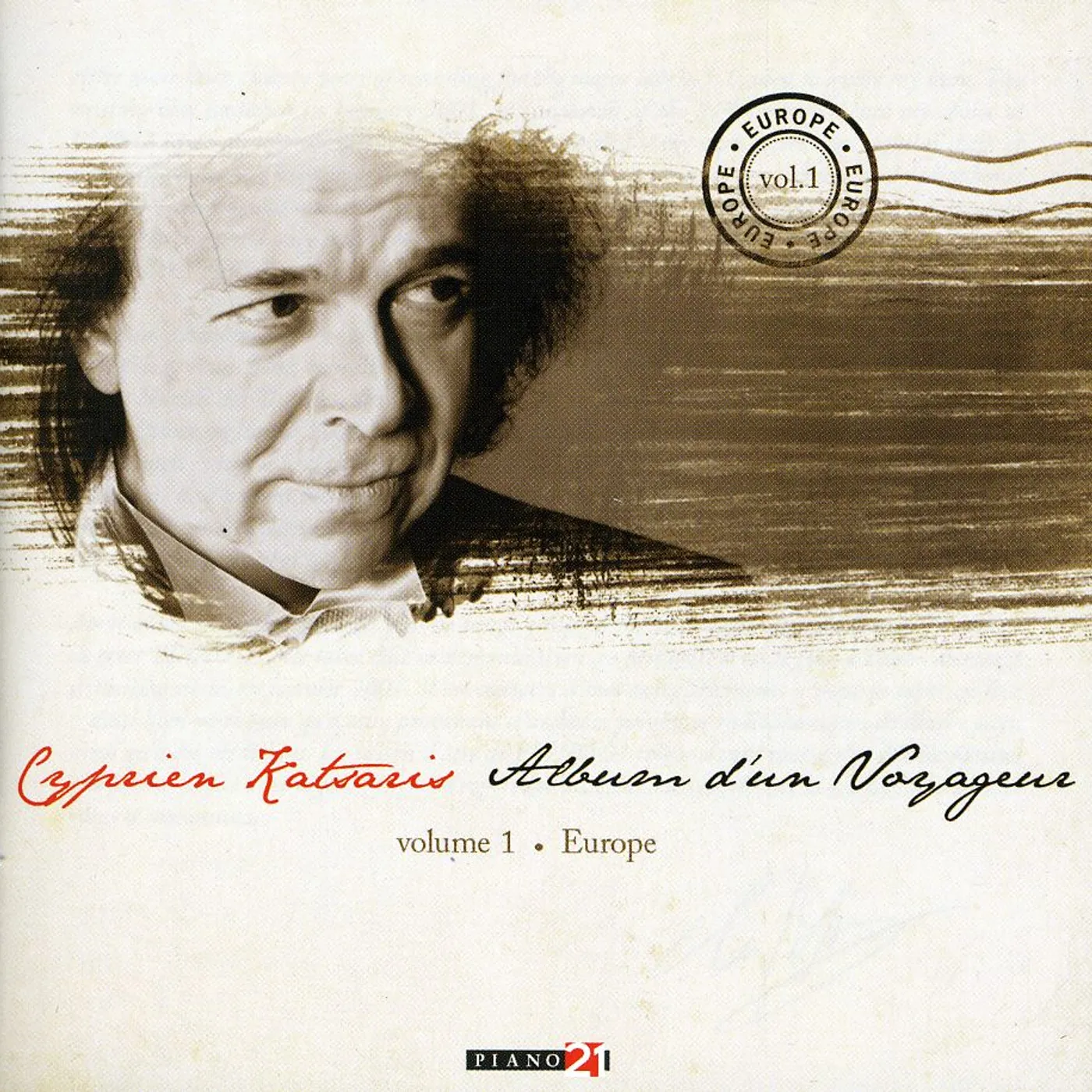 Cyprien Katsaris ALBUM D'UN VOYAGEUR 1: EUROPE CD