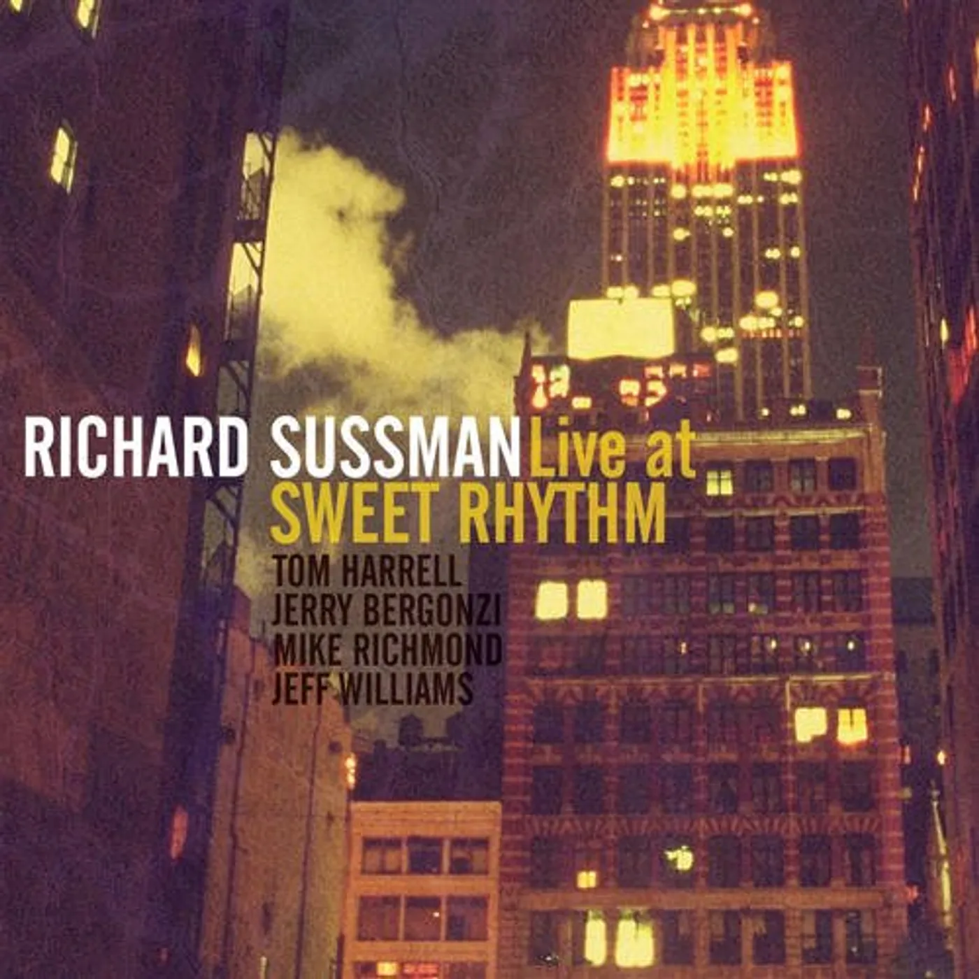 Richard Sussman LIVE AT SWEET RHYHM CD