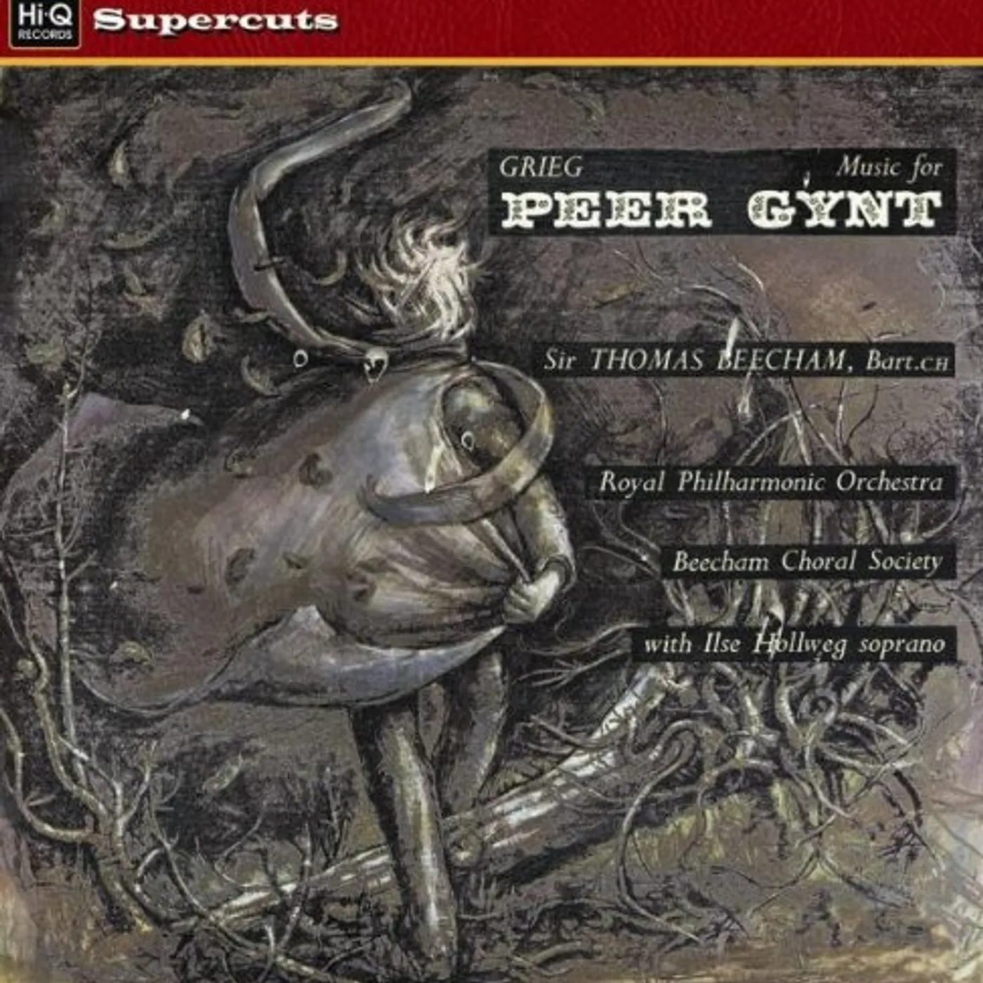 Sir Thomas Beecham PEER GYNT Vinyl Record