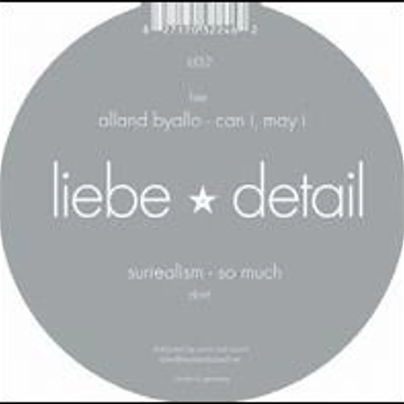 Alland Surrealism / Byallo So Much / Can I May I Vinyl Record