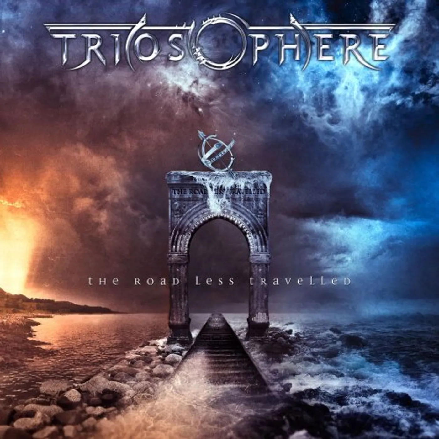 Triosphere ROAD LESS TRAVELLED CD