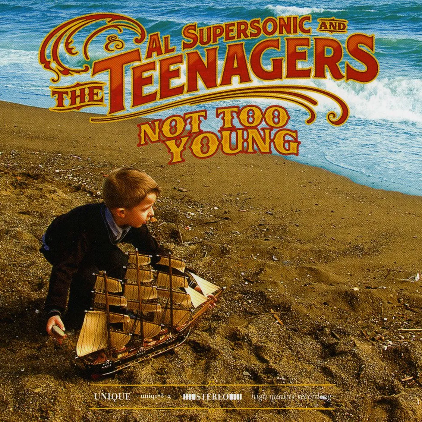Al Supersonic & The Teenagers NOT TOO YOUNG CD