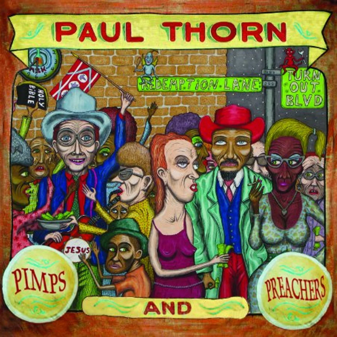 Paul Thorn PIMPS & PREACHERS CD