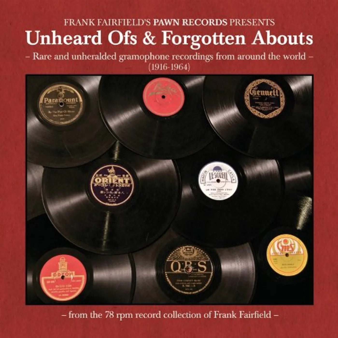 Various Artists  FRANK FAIRFIELD'S PAWN REC PRES UNHEARD OFS & FORGOTTEN ABOUTS / VAR CD