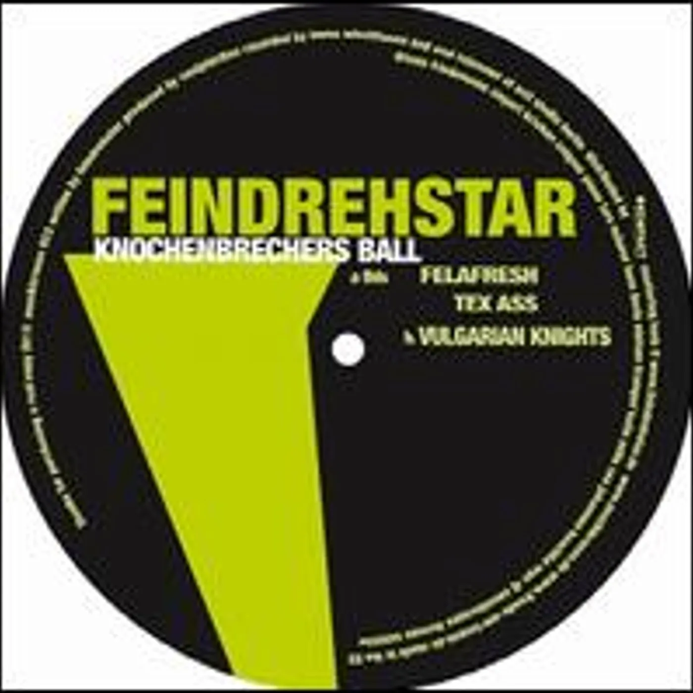 Feindrehstar Knochenbrechers Ball Vinyl Record