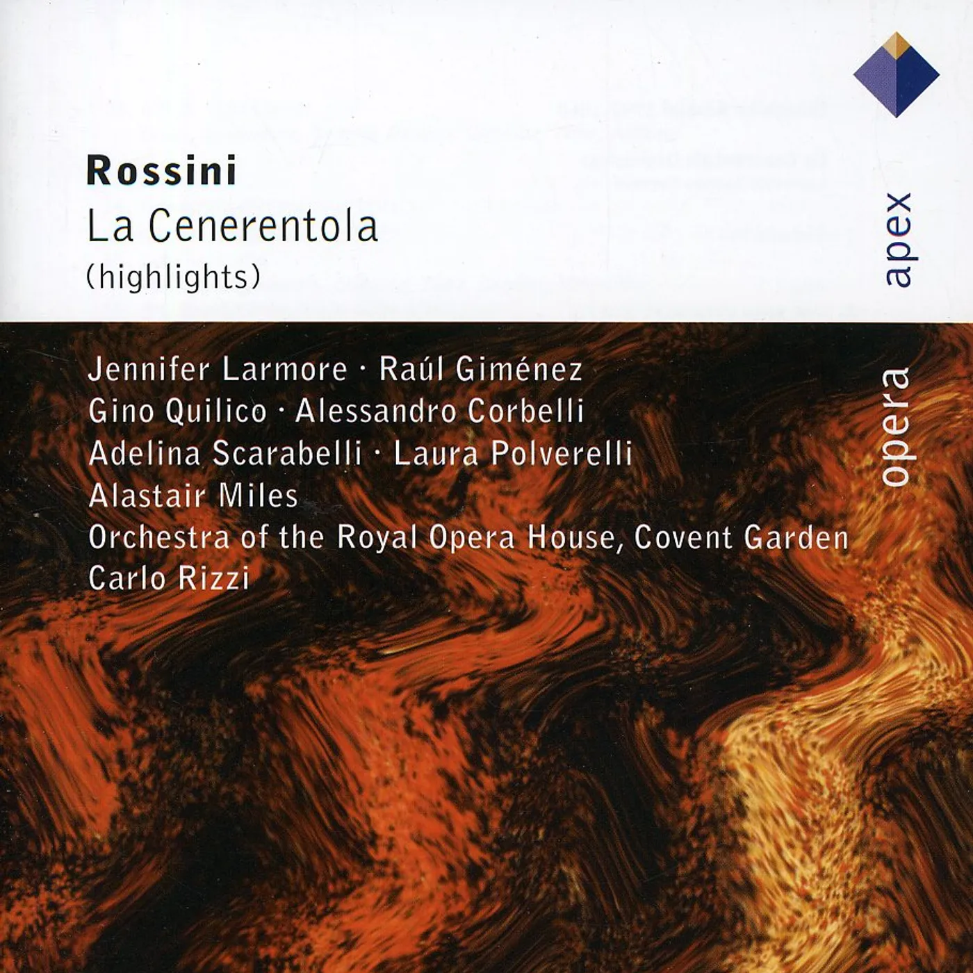Rossini / Larmore / Royal Opera House / Rizzi ROSSINI: LA CENERENTOLA (HIGHLIGHTS) CD