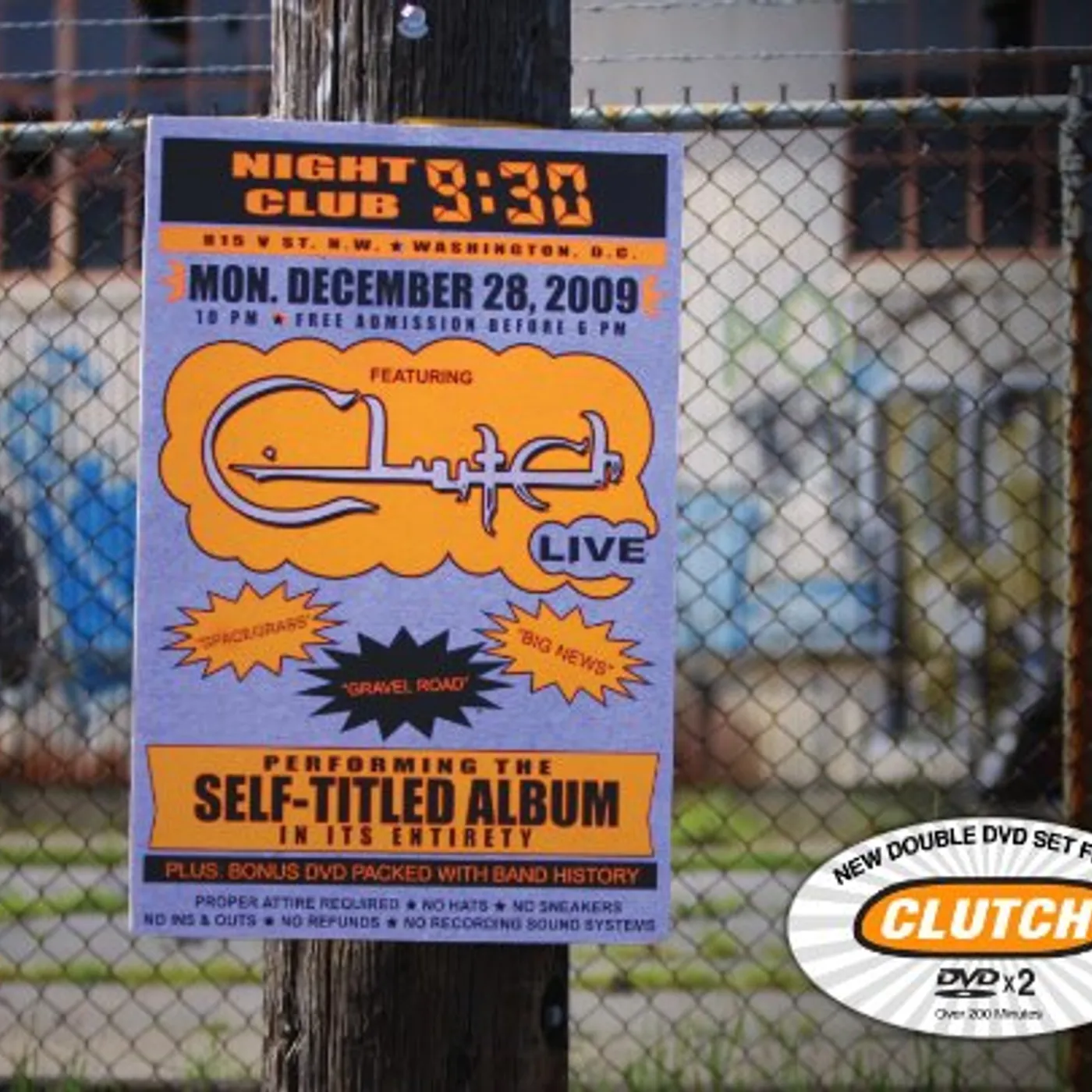 Clutch LIVE AT THE 9:30 DVD