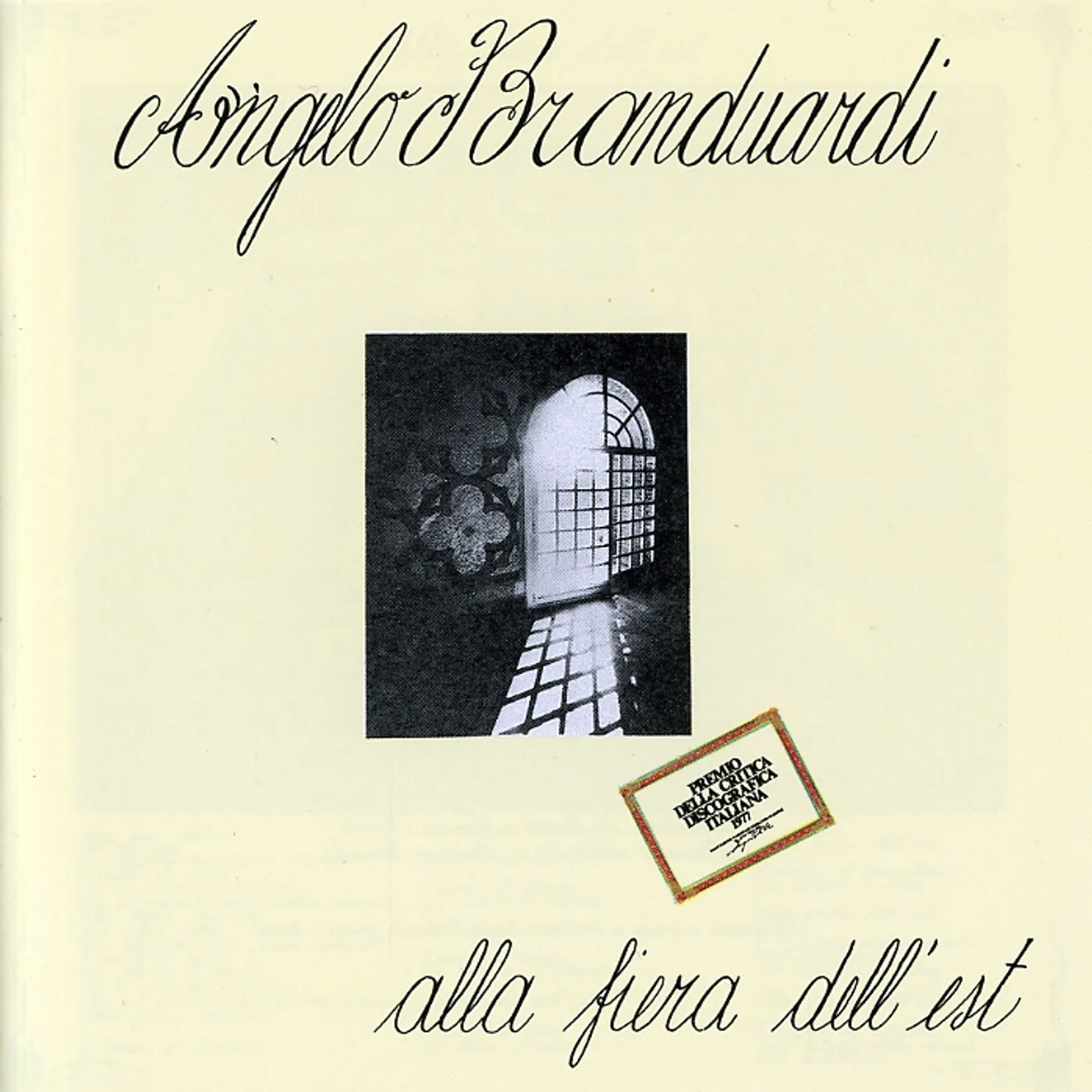 Angelo Branduardi ALLA FIERA DELL EST CD