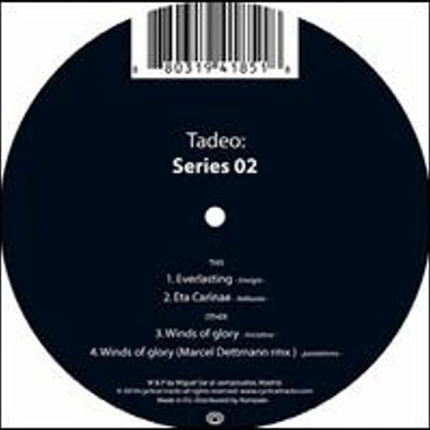 Tadeo SERIES 2 Vinyl Record