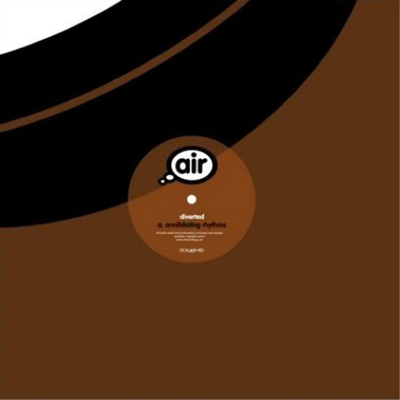 Diverted ANNIHILATING RHYTHMS / FING Vinyl Record