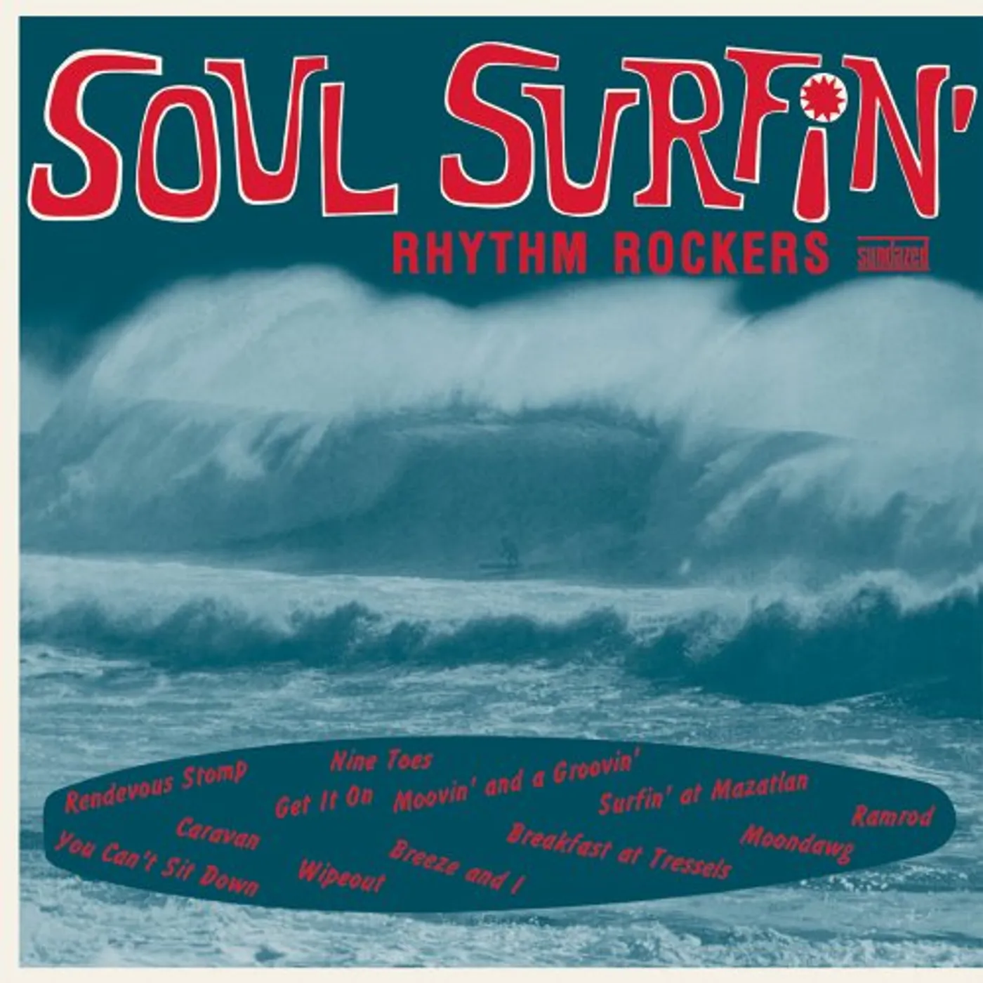 The Rhythm Rockers SOUL SURFIN Vinyl Record