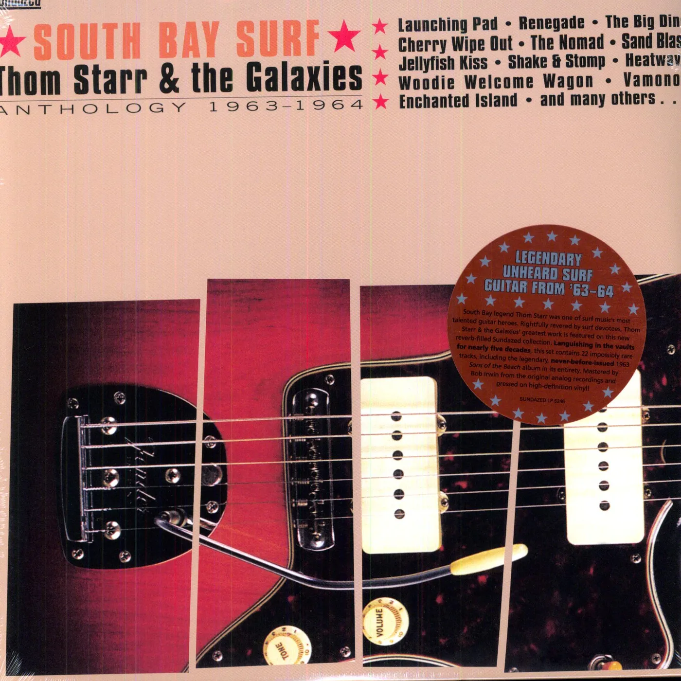 Thom Starr & Galaxies ANTHOLOGY 1963-1964 Vinyl Record