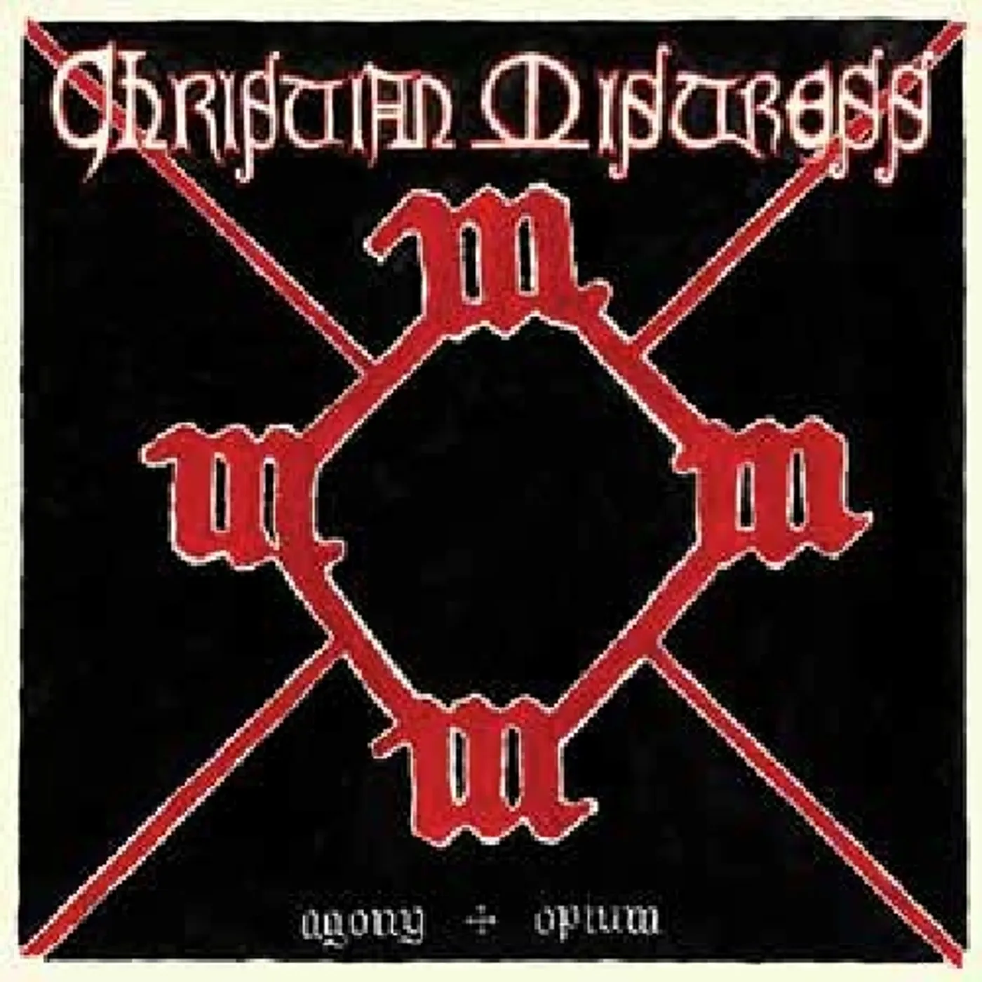 Christian Mistress Agony and Opium Vinyl Record