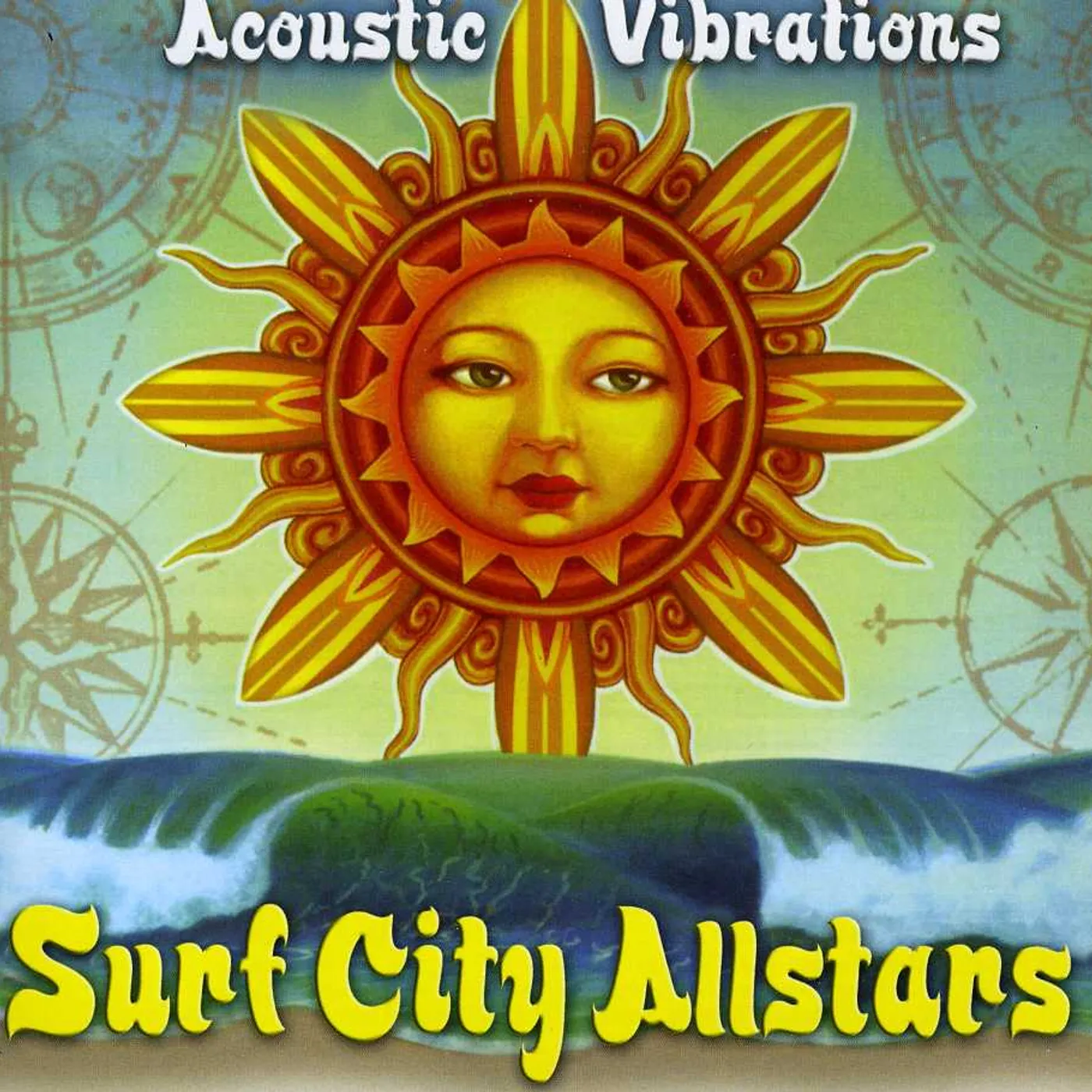 Surf City Allstars ACOUSTIC VIBRATIONS CD