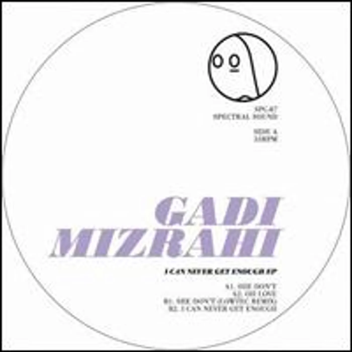 Gadi Mizrahi I Can Never Get Enough EP Vinyl Record
