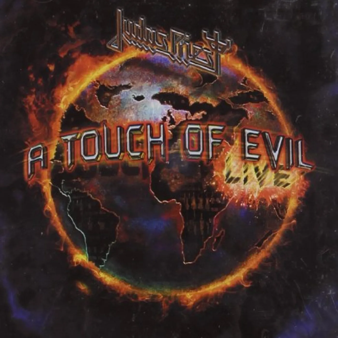 Judas Priest TOUCH OF EVIL: LIVE CD