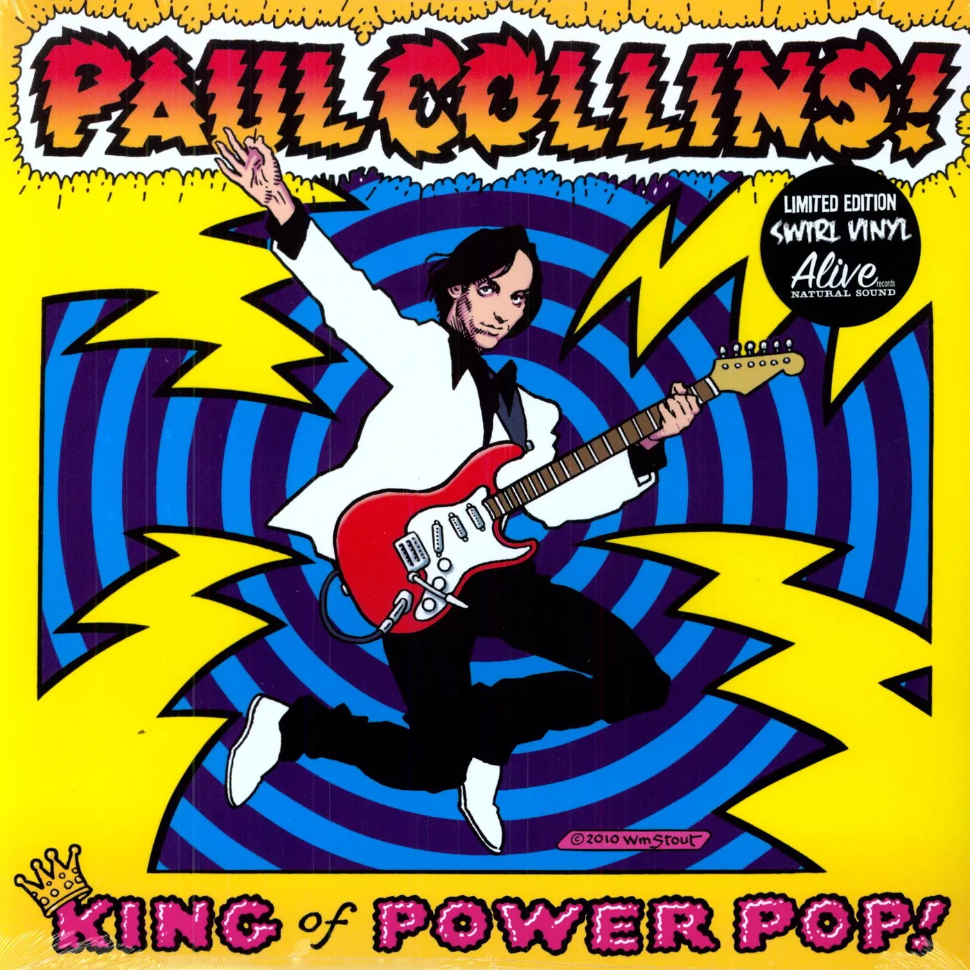 Paul Collins KING OF POWER POP Vinyl Record